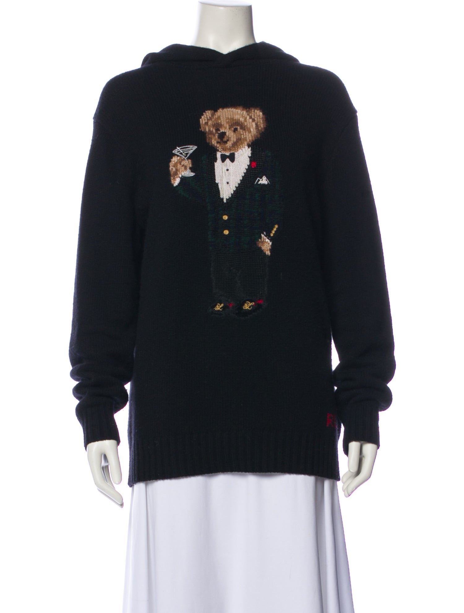 Polo Ralph Lauren Wool Graphic Print Pullover