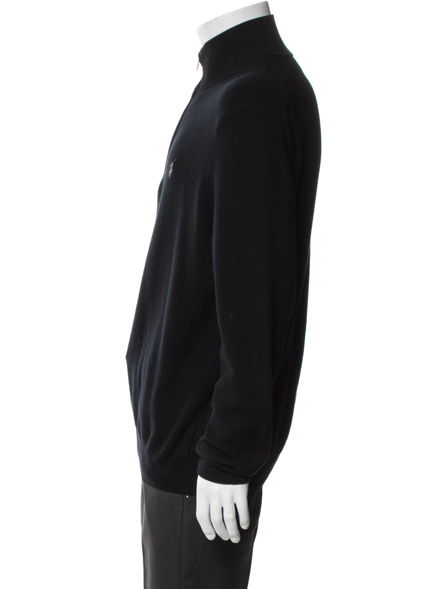 Polo Ralph Lauren Mock Neck Long Sleeve Polo Sweater