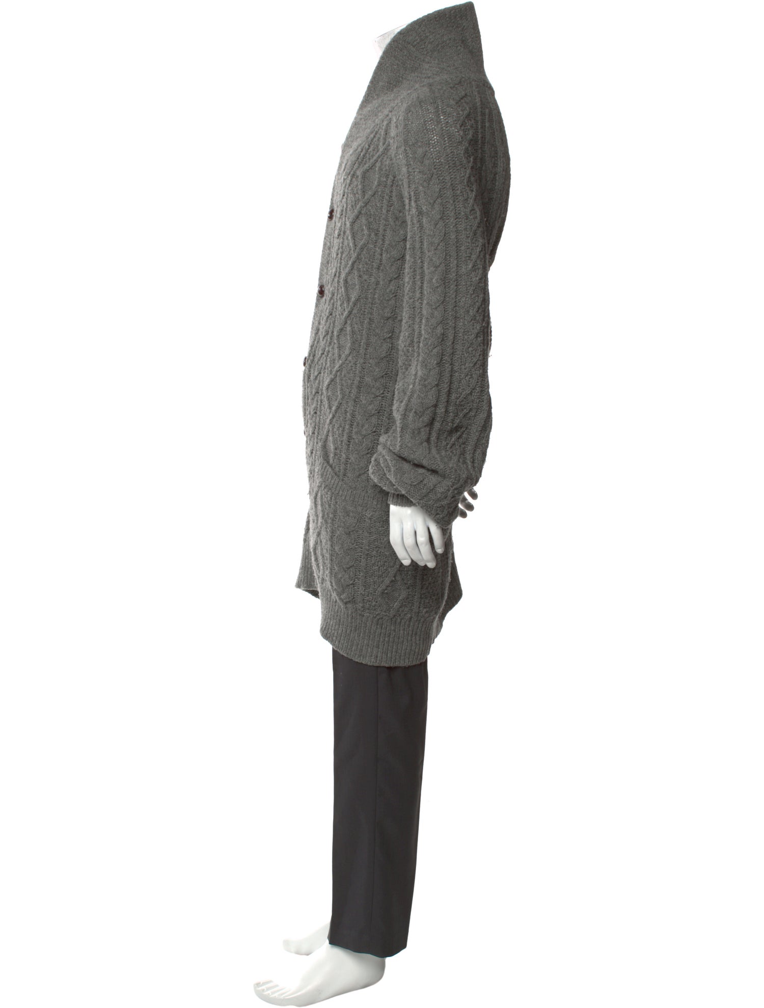 Polo Ralph Lauren Wool Mock Neck Cardigan