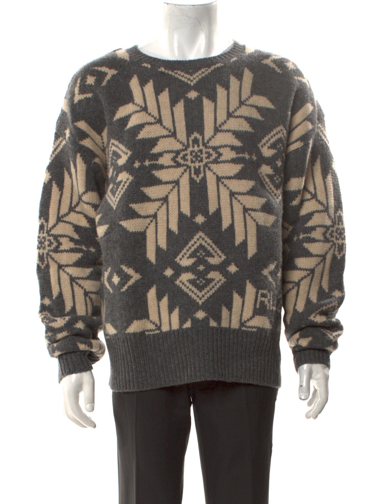 Polo Ralph Lauren Wool Printed Pullover
