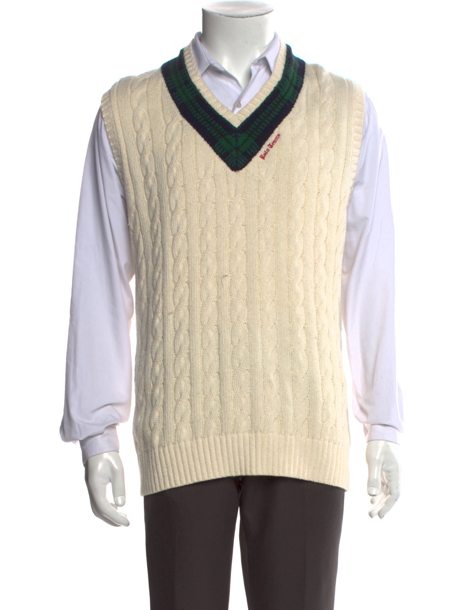 Polo Ralph Lauren Colorblock Pattern V-Neck Sweater Vest w/ Tags