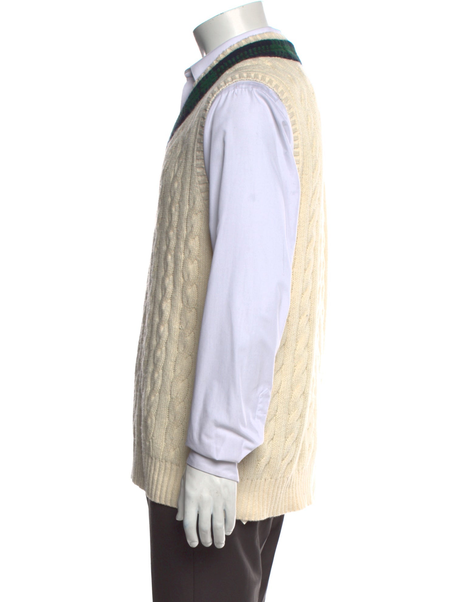 Polo Ralph Lauren Colorblock Pattern V-Neck Sweater Vest w/ Tags