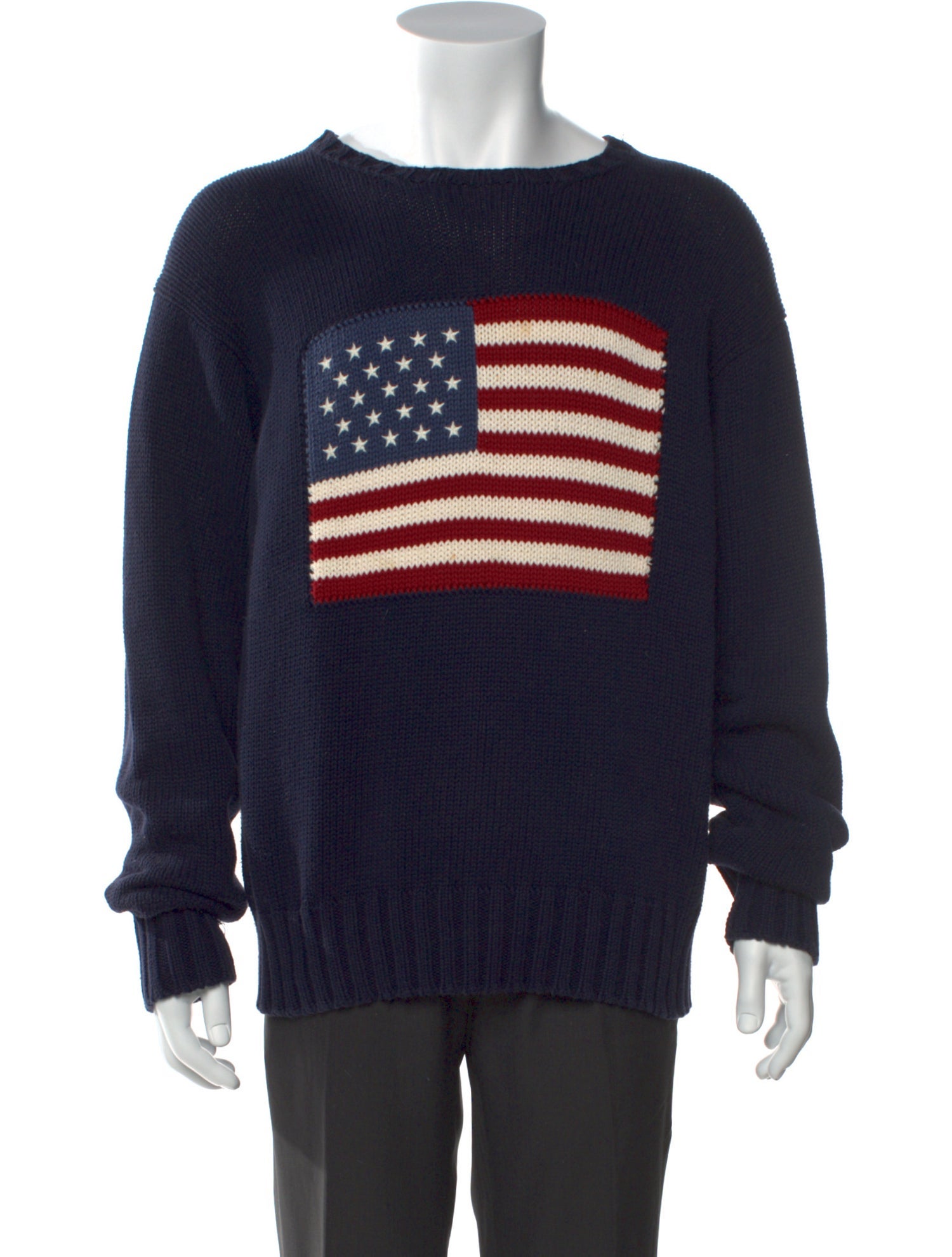 Polo Ralph Lauren Graphic Print Crew Neck Pullover