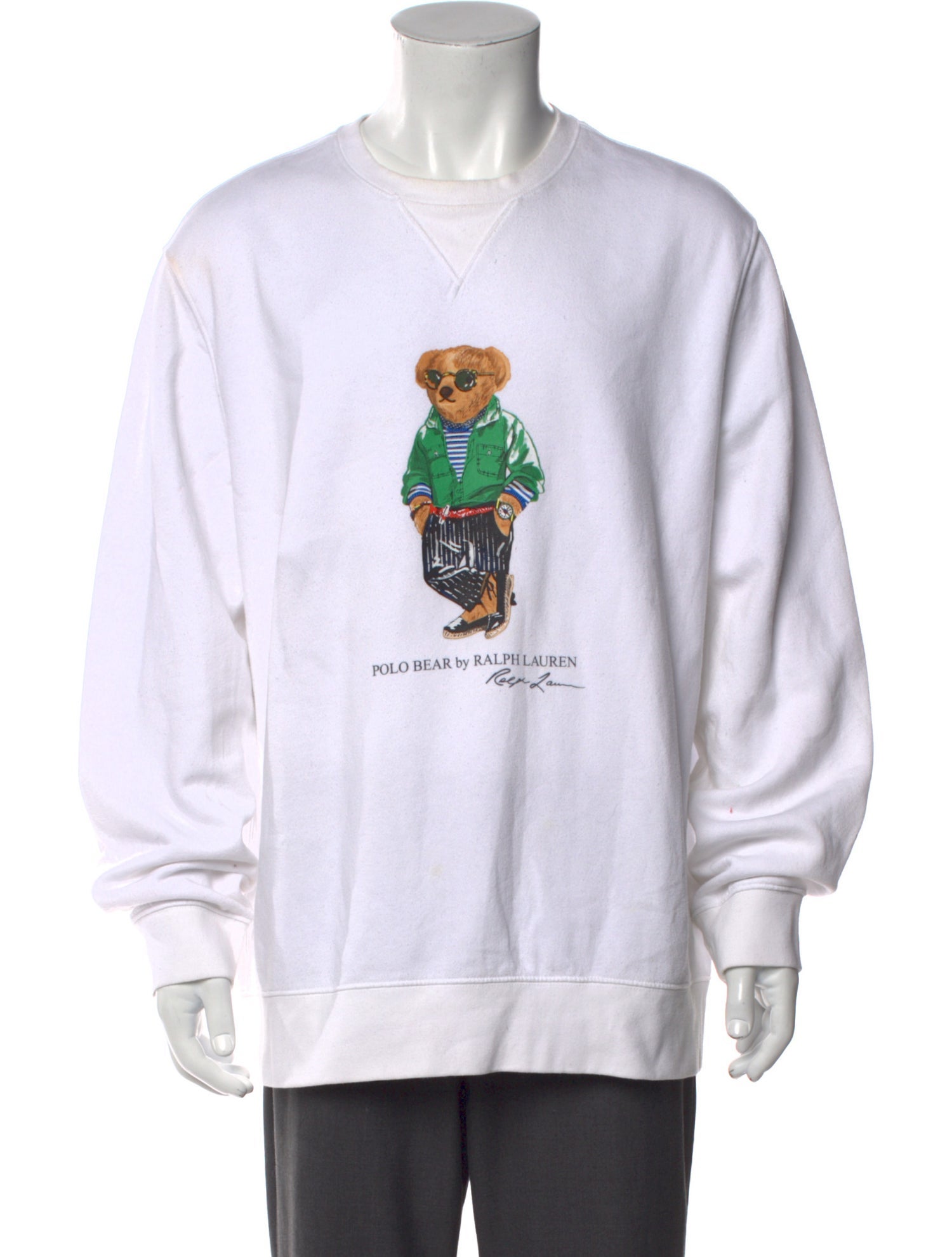 Polo Ralph Lauren Graphic Print Crew Neck Pullover