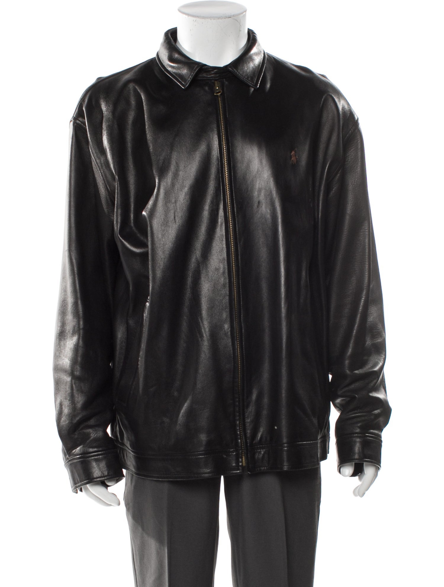 Polo Ralph Lauren Vintage Late 1990's - Early 2000's Moto Jacket