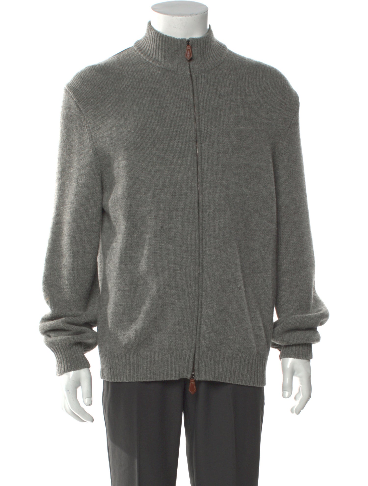 Polo Ralph Lauren Lambswool Mock Neck Cardigan