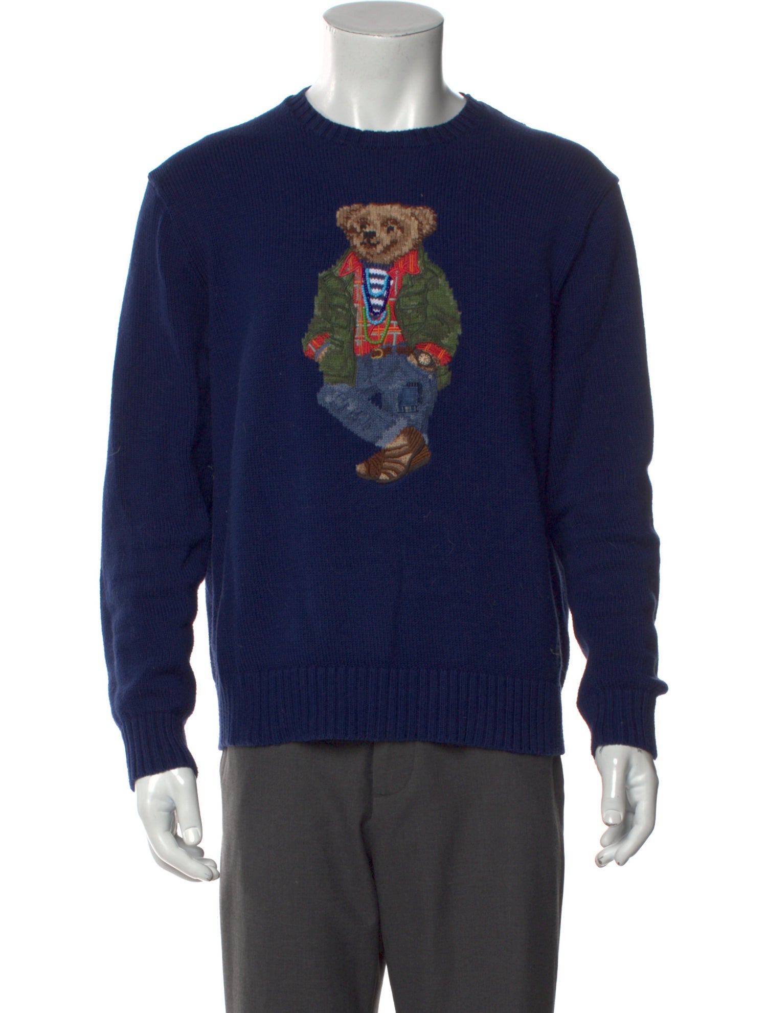 Polo Ralph Lauren Graphic Print Crew Neck Pullover
