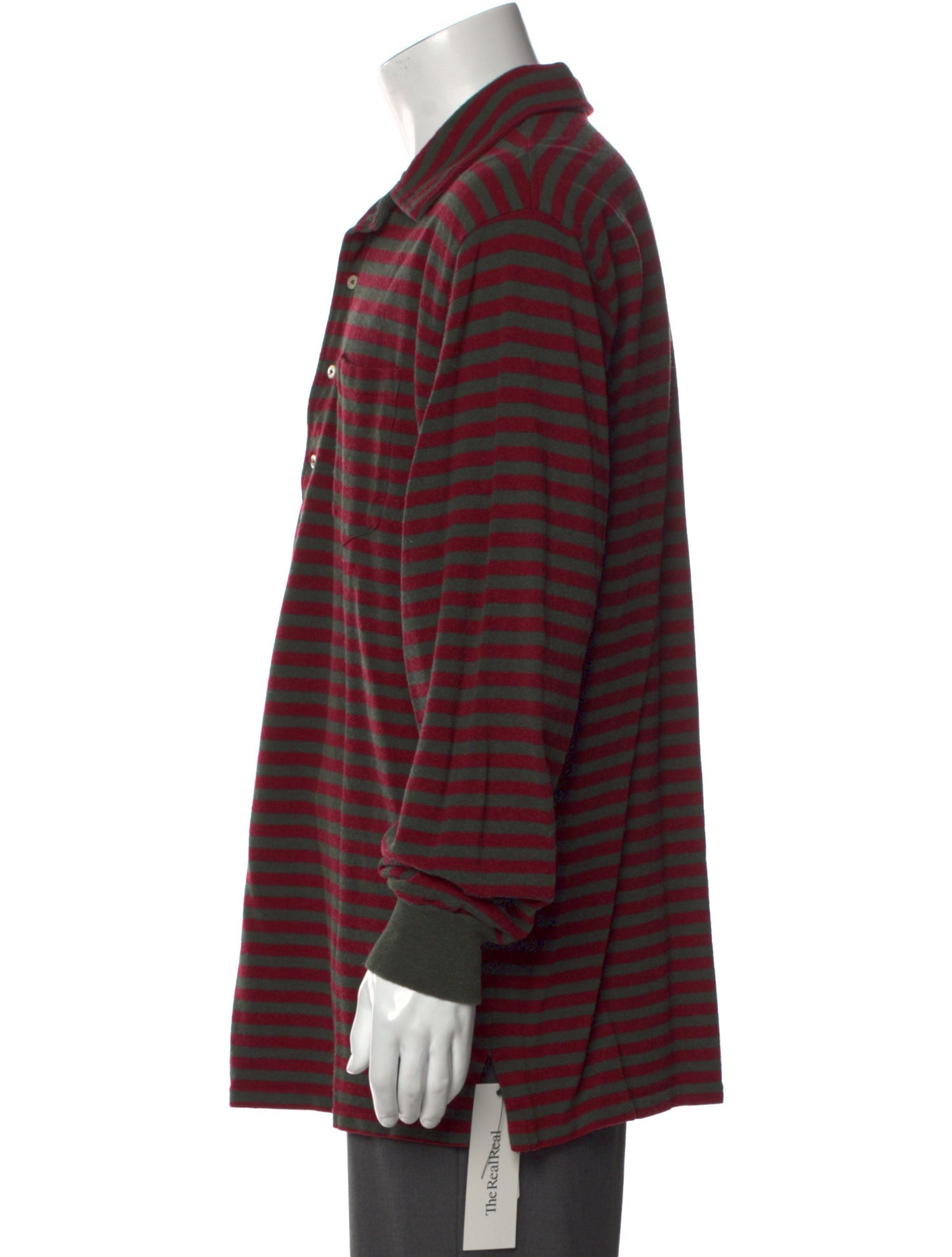 Polo Ralph Lauren Striped Mock Neck Cardigan