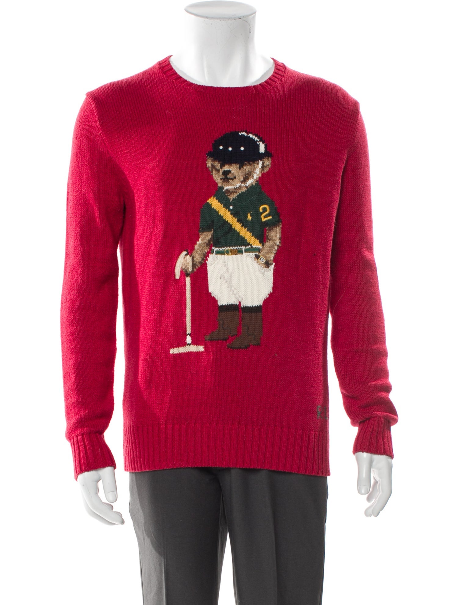 Polo Ralph Lauren Graphic Print Crew Neck Pullover