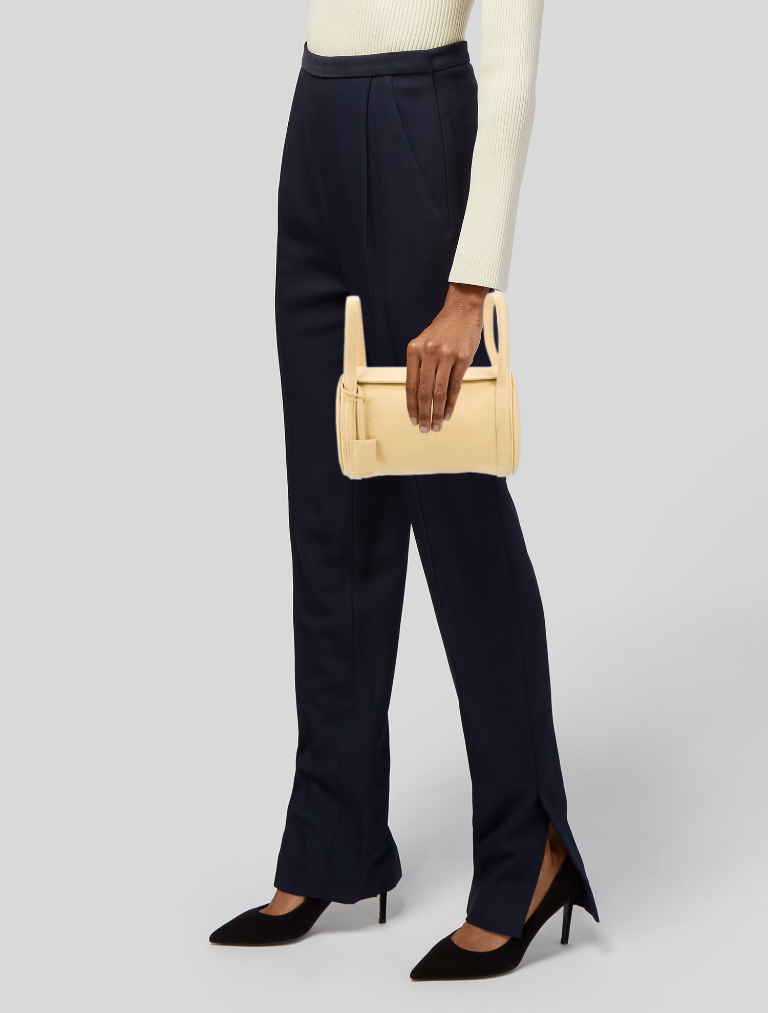 Polo Ralph Lauren Leather Top Handle Bag