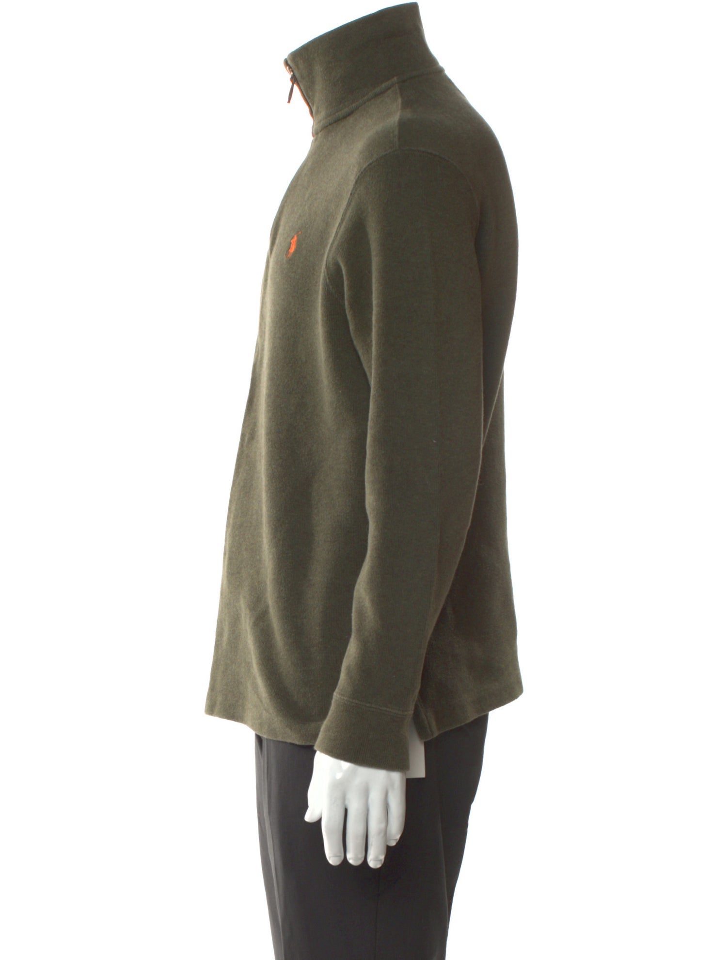 Polo Ralph Lauren Mock Neck Long Sleeve Polo Sweater