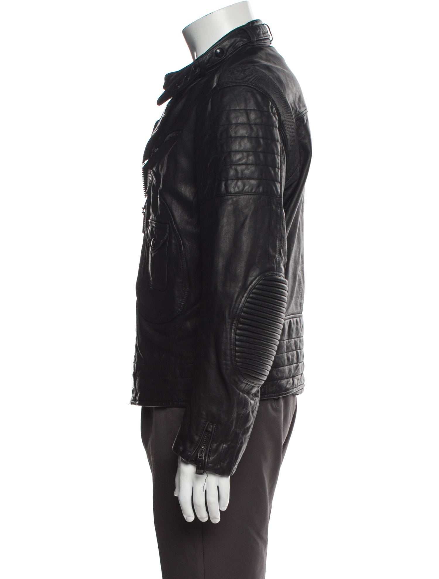 Polo Ralph Lauren Lamb Leather Moto Jacket