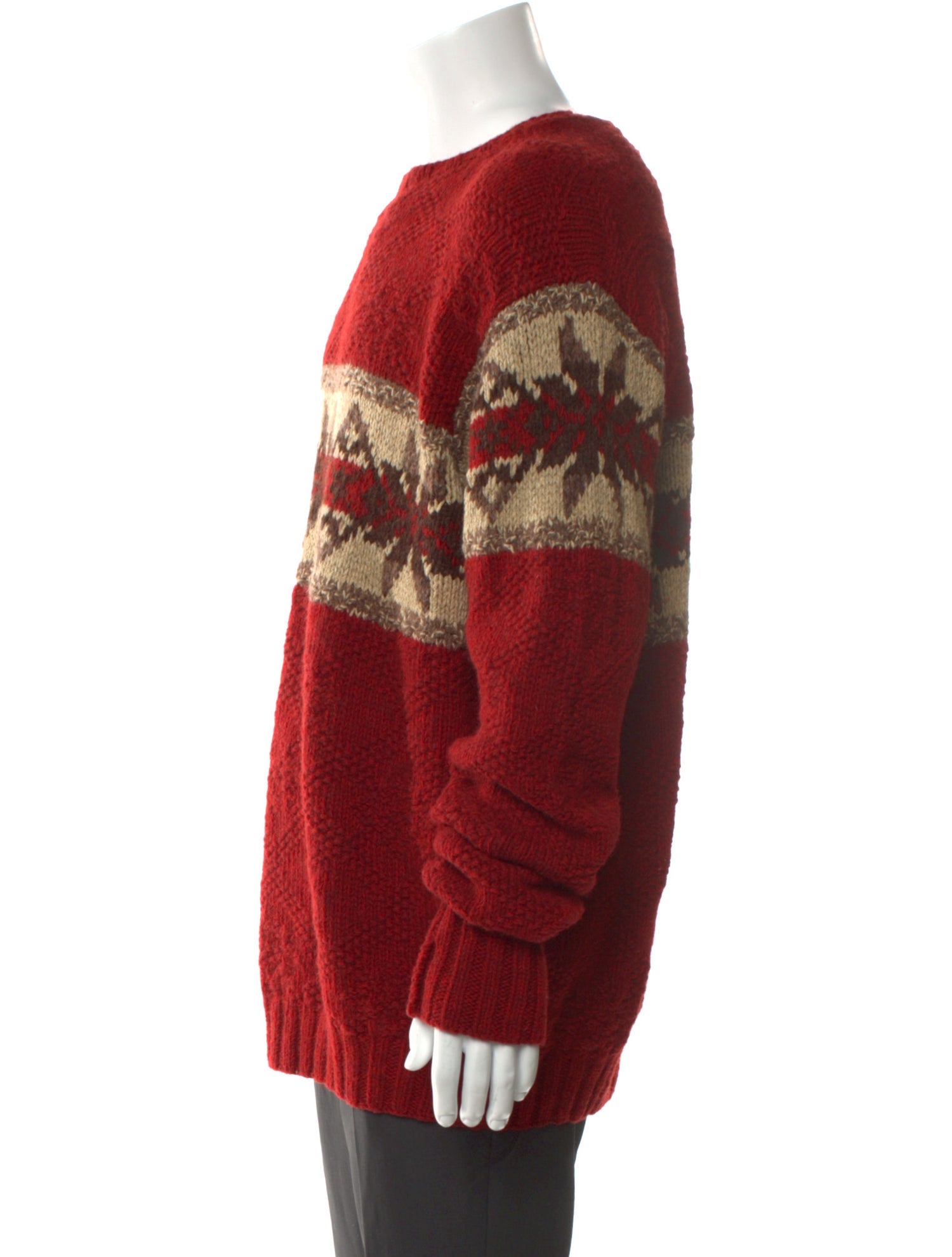 Polo Ralph Lauren Wool Printed Pullover