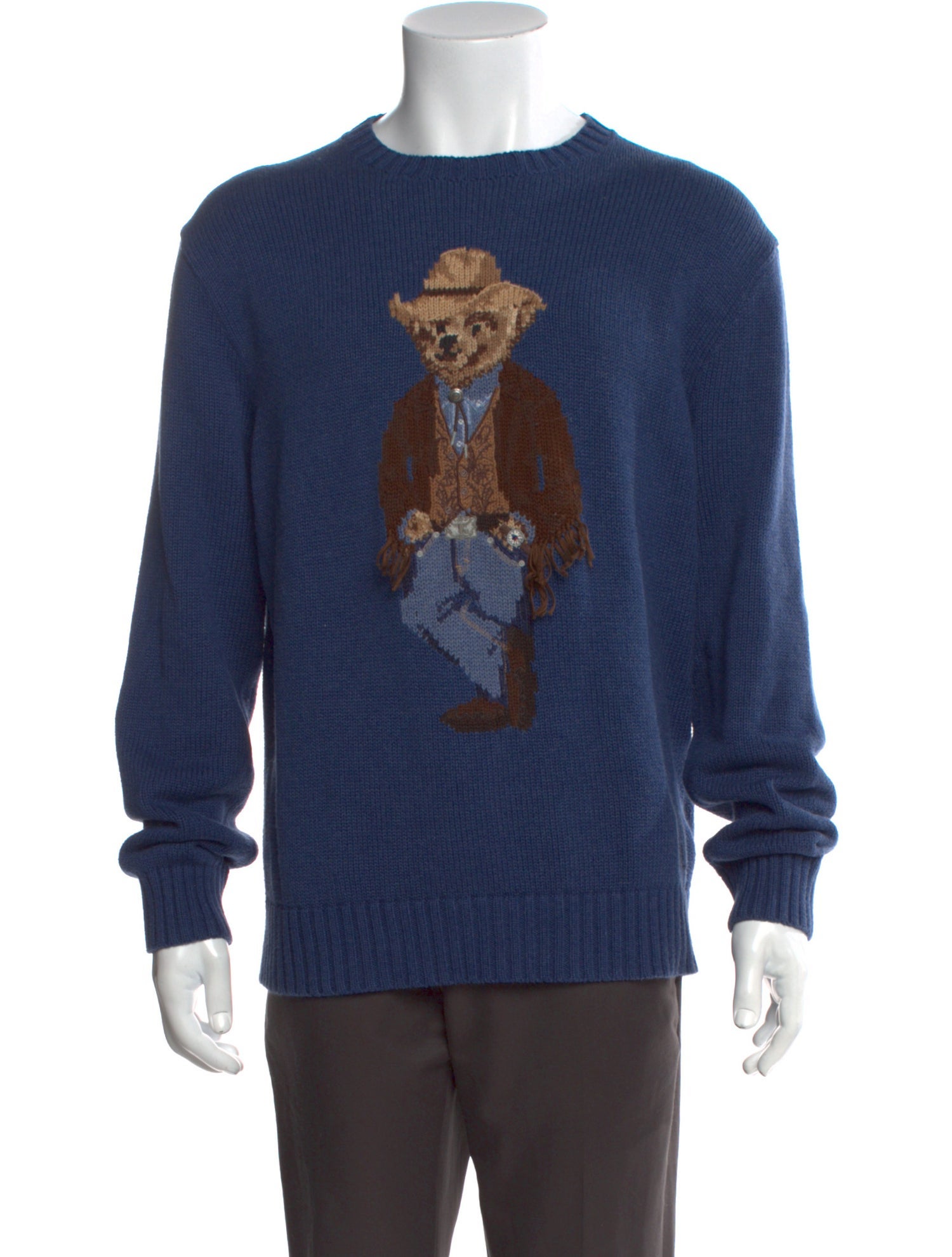 Polo Ralph Lauren Graphic Print Crew Neck Pullover