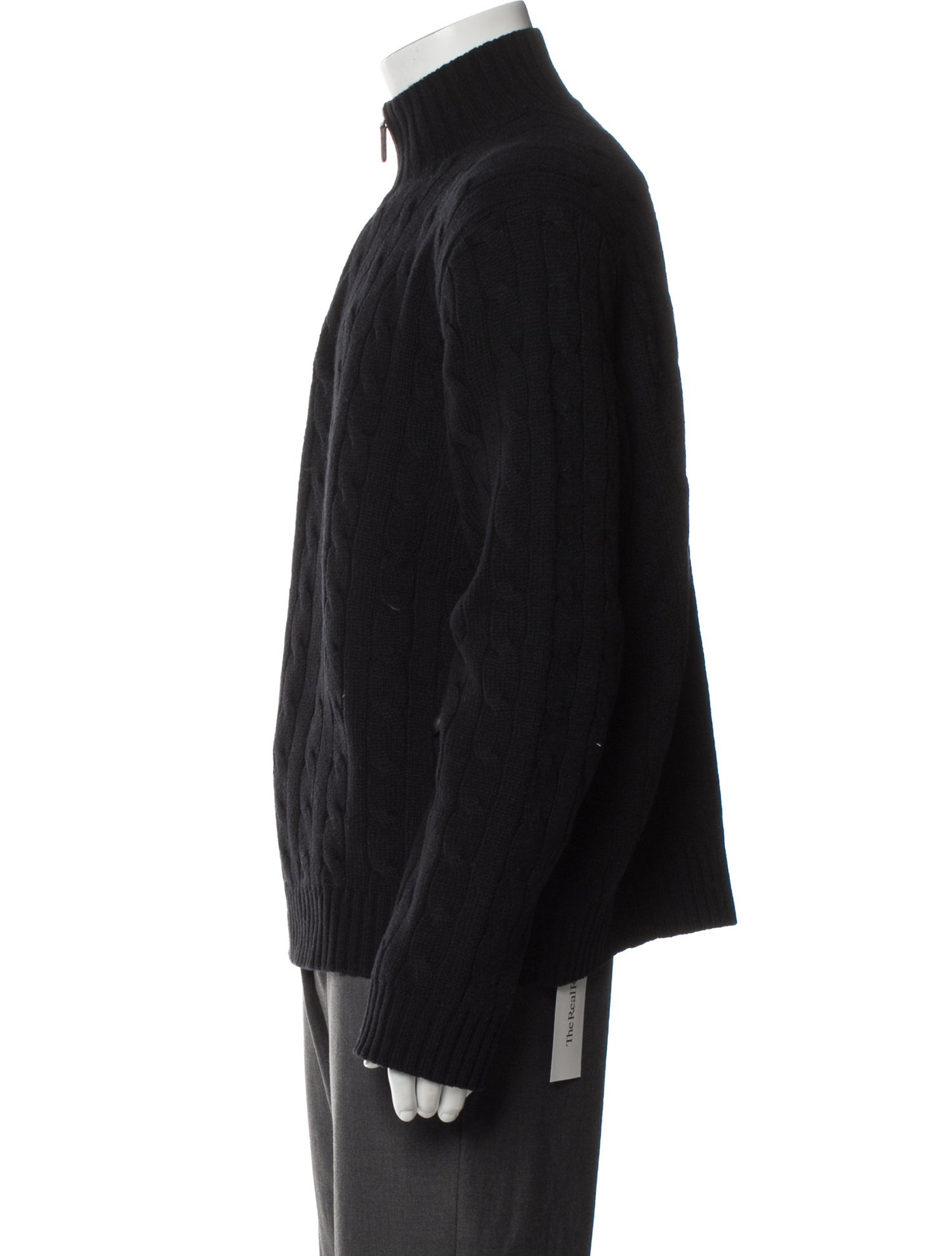 Polo Ralph Lauren Lambswool Mock Neck Polo Sweater