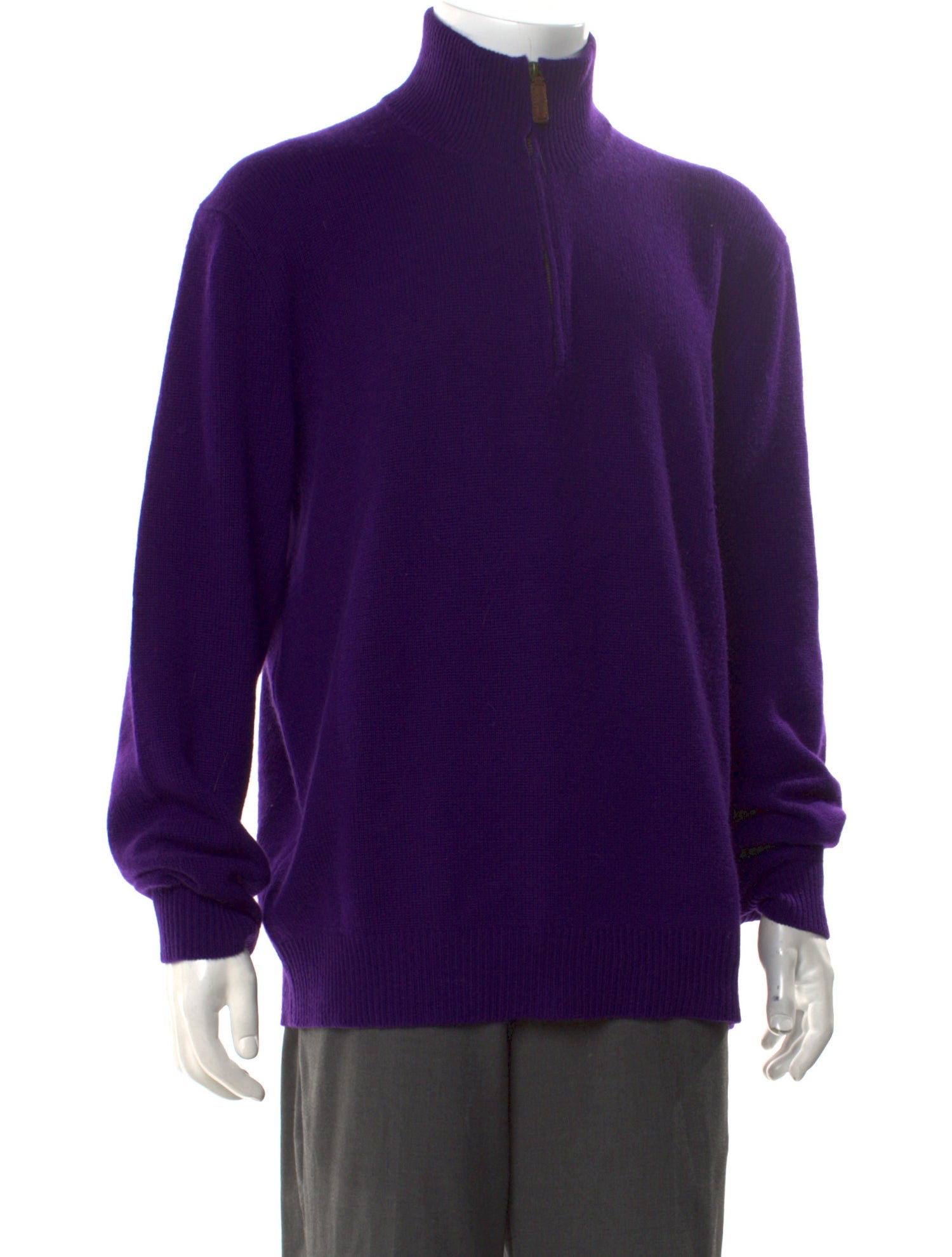 Polo Ralph Lauren Cashmere Mock Neck Polo Sweater