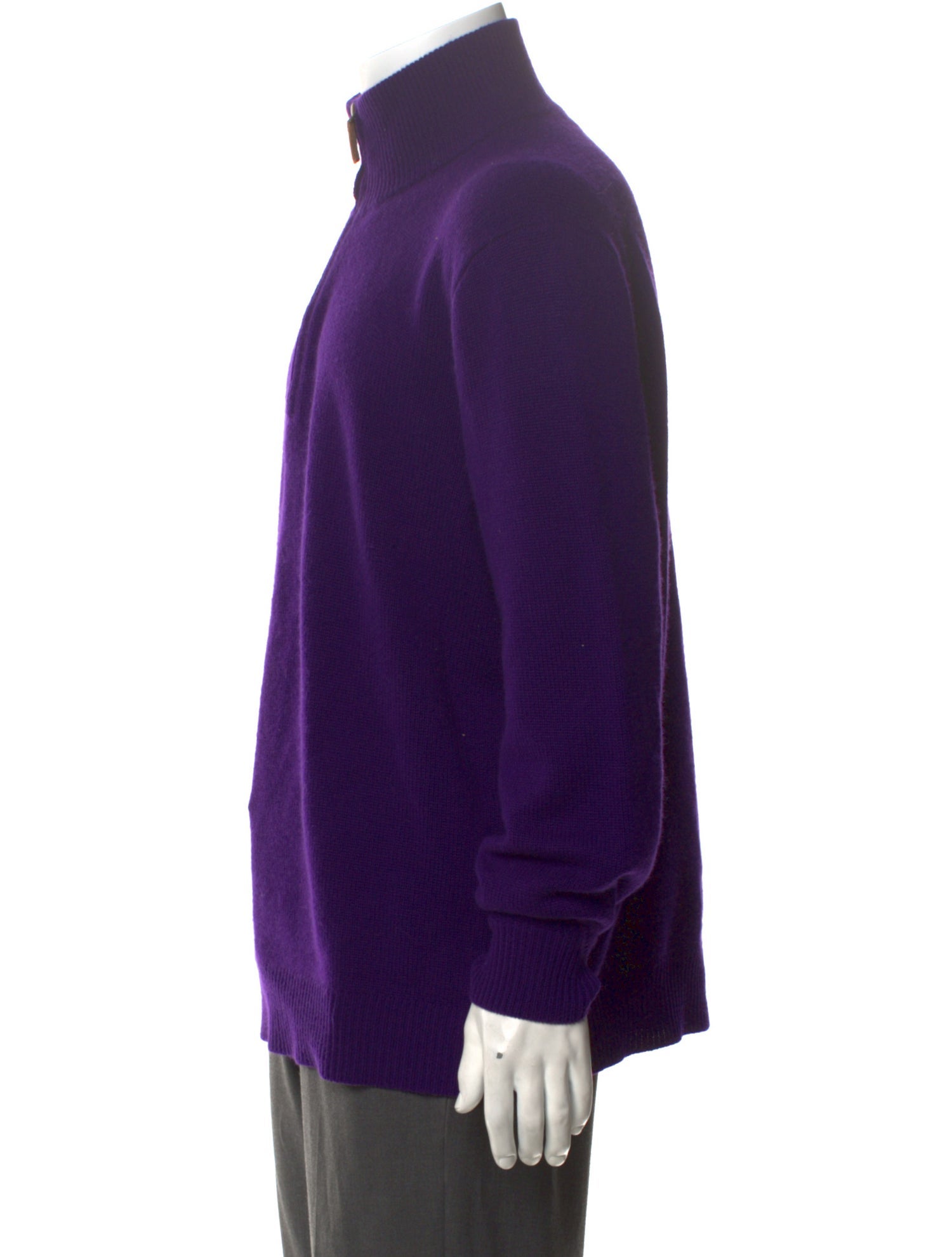 Polo Ralph Lauren Cashmere Mock Neck Polo Sweater