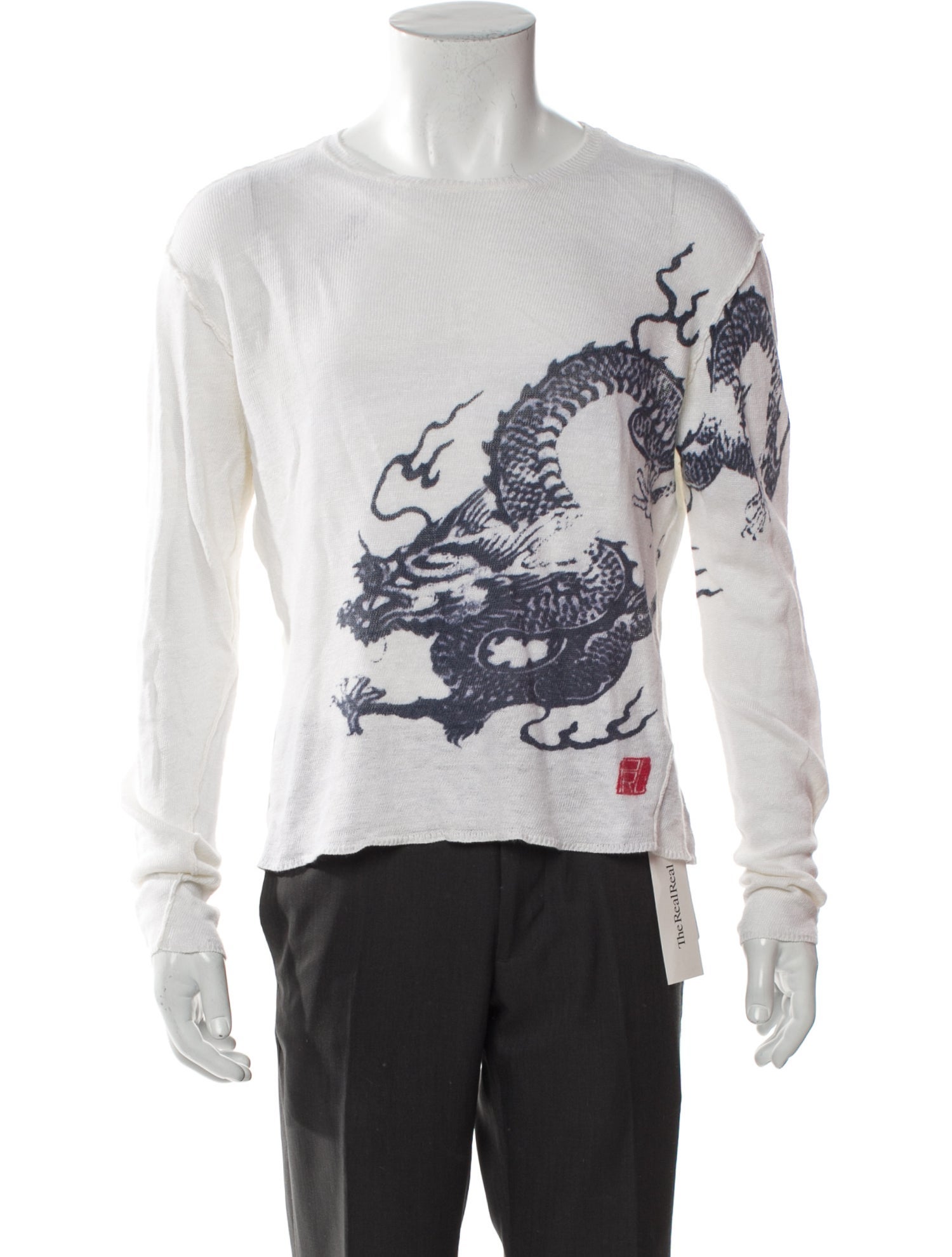 Polo Ralph Lauren Graphic Print Crew Neck Pullover