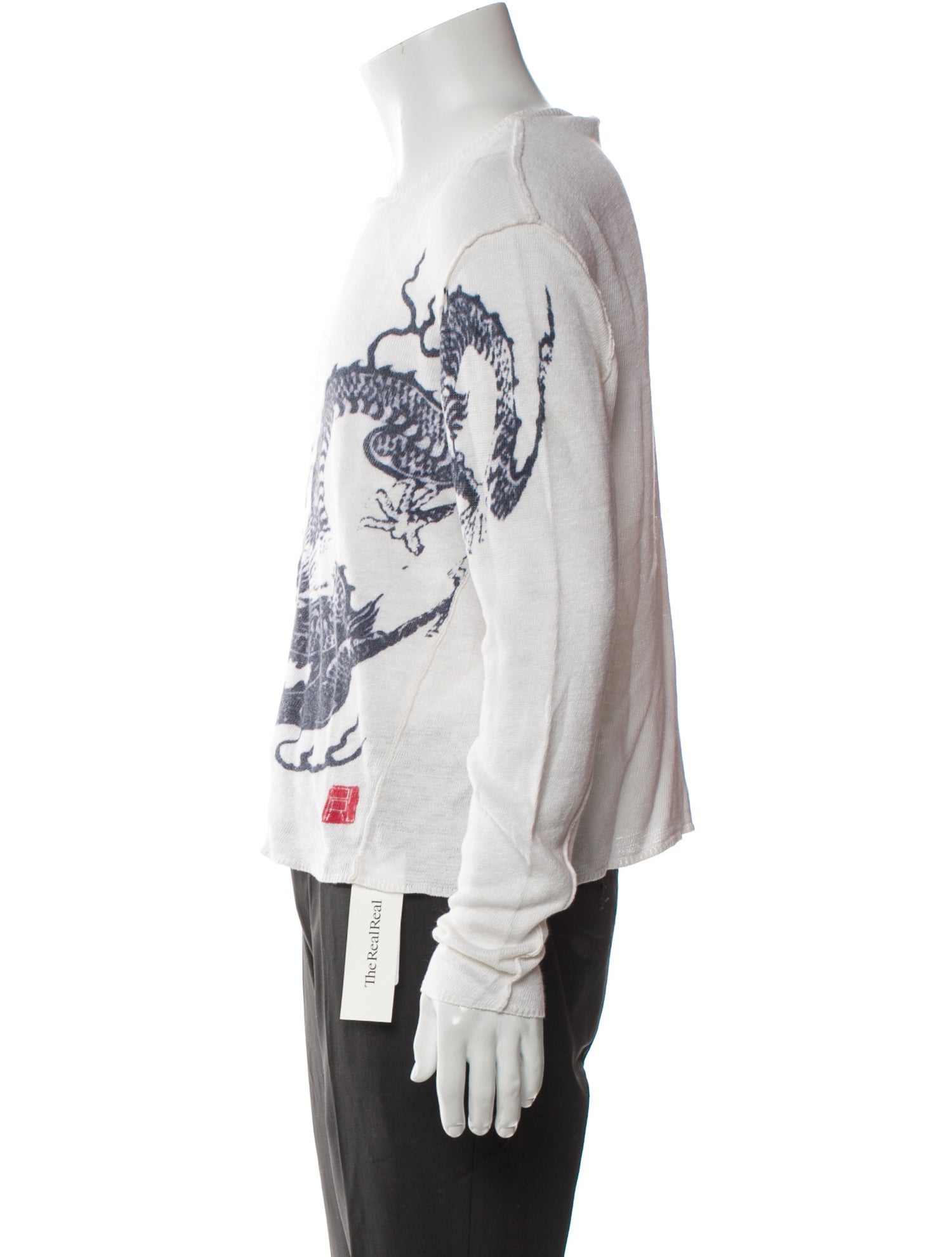 Polo Ralph Lauren Graphic Print Crew Neck Pullover