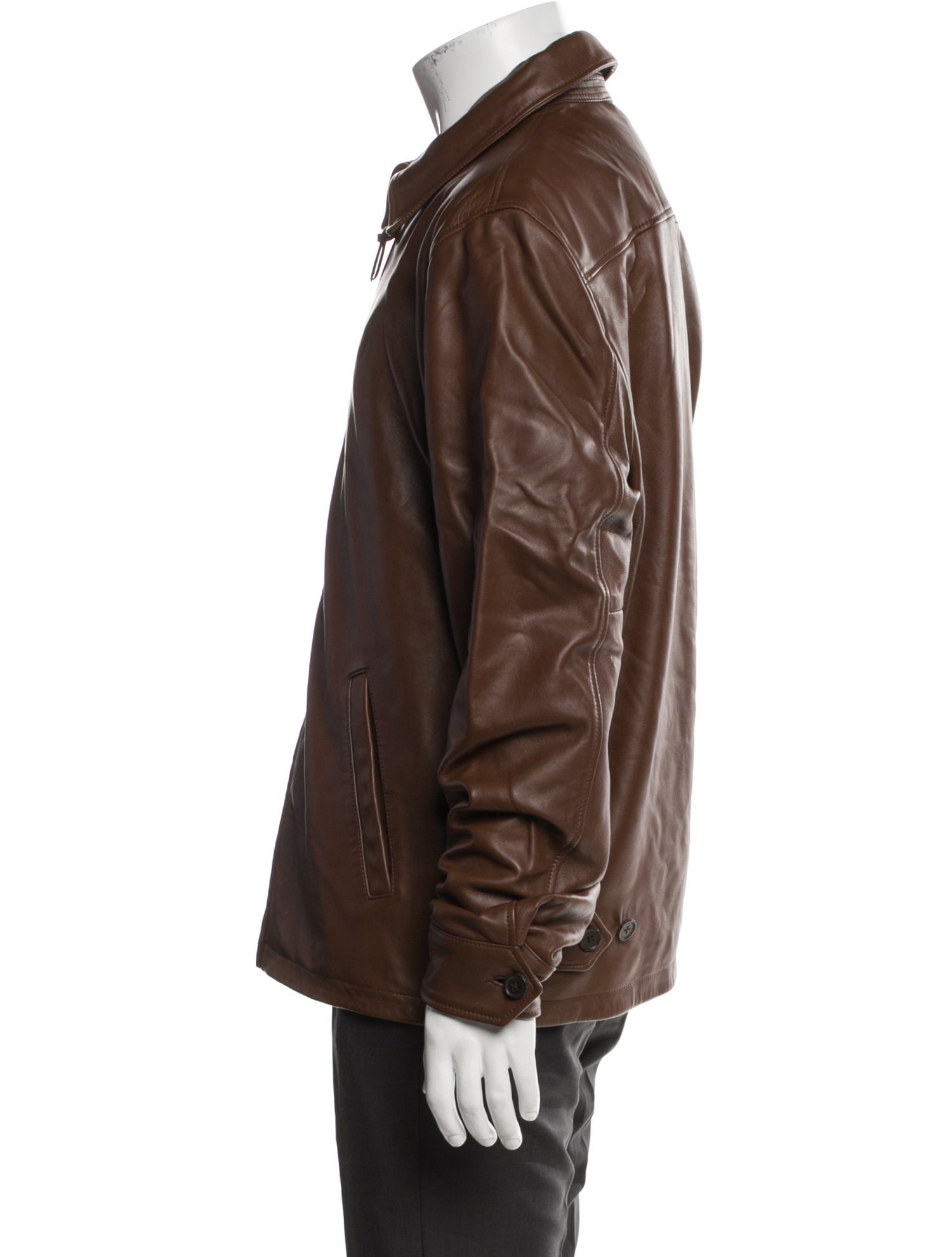 Polo Ralph Lauren Lamb Leather Moto Jacket w/ Tags