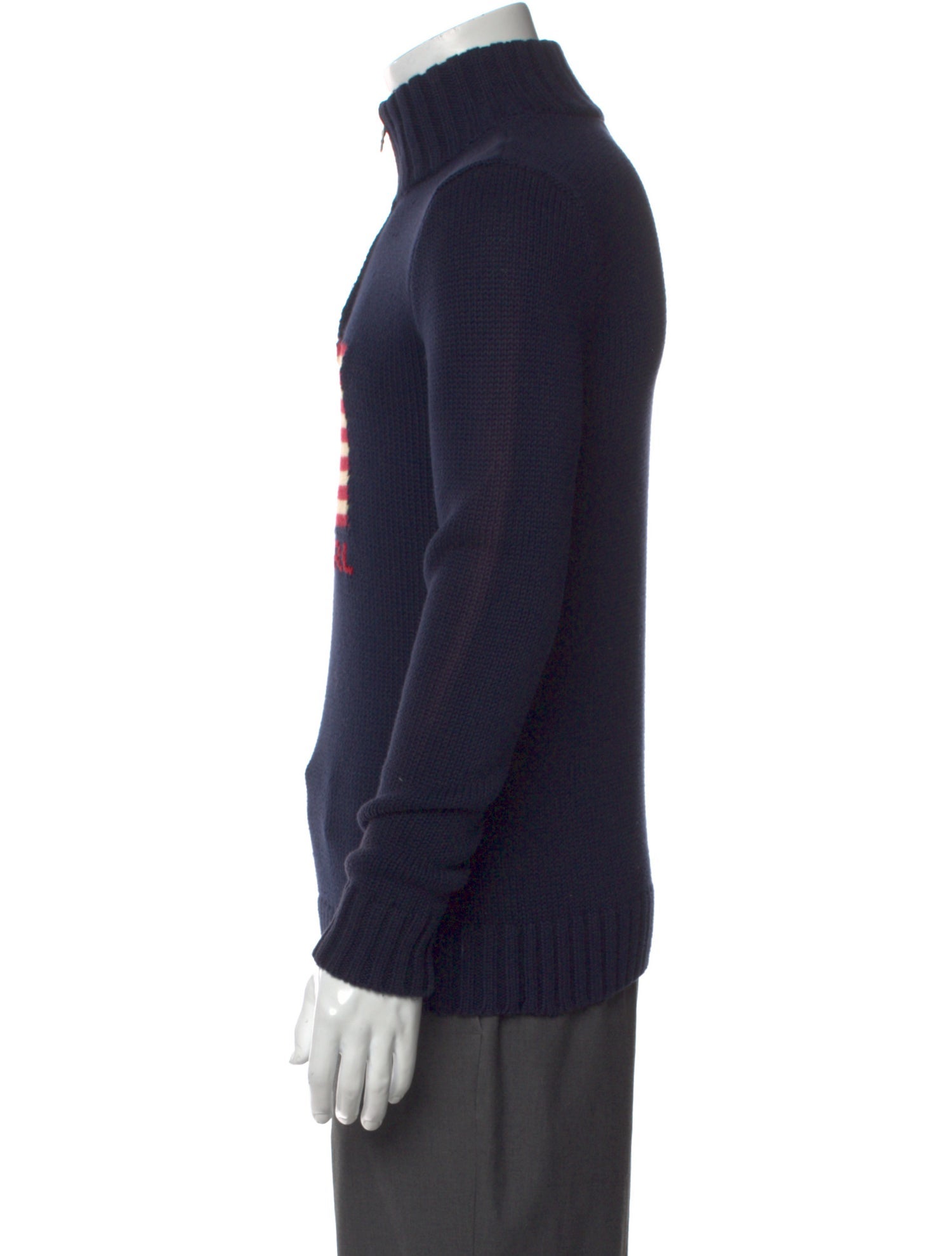 Polo Ralph Lauren Graphic Print Turtleneck Pullover