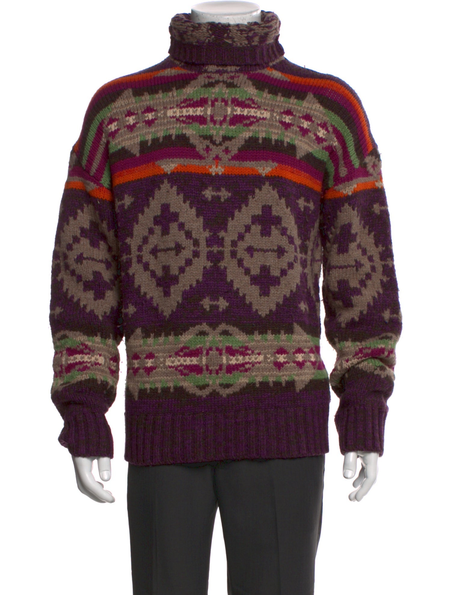 Polo Ralph Lauren Wool Printed Pullover