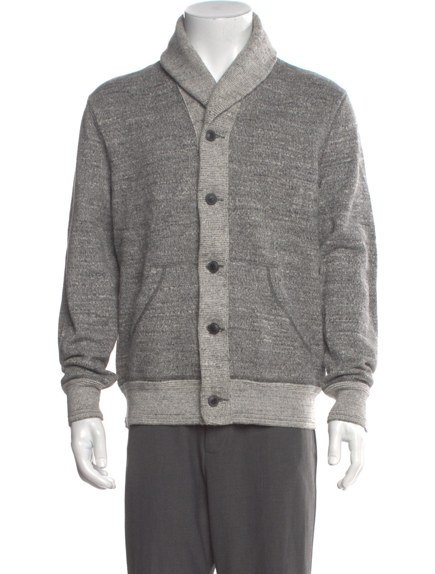 Polo Ralph Lauren Colorblock Pattern V-Neck Cardigan