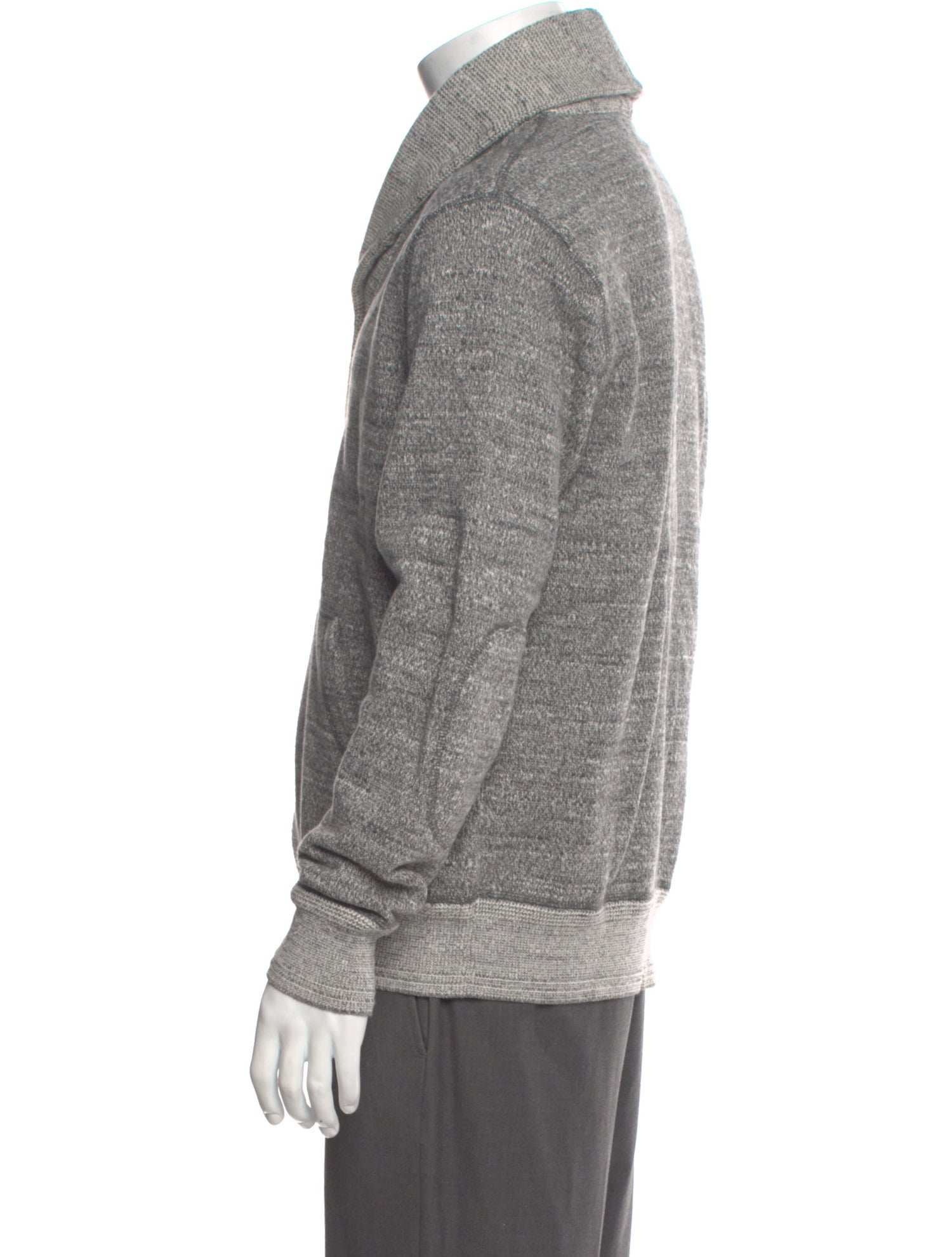 Polo Ralph Lauren Colorblock Pattern V-Neck Cardigan