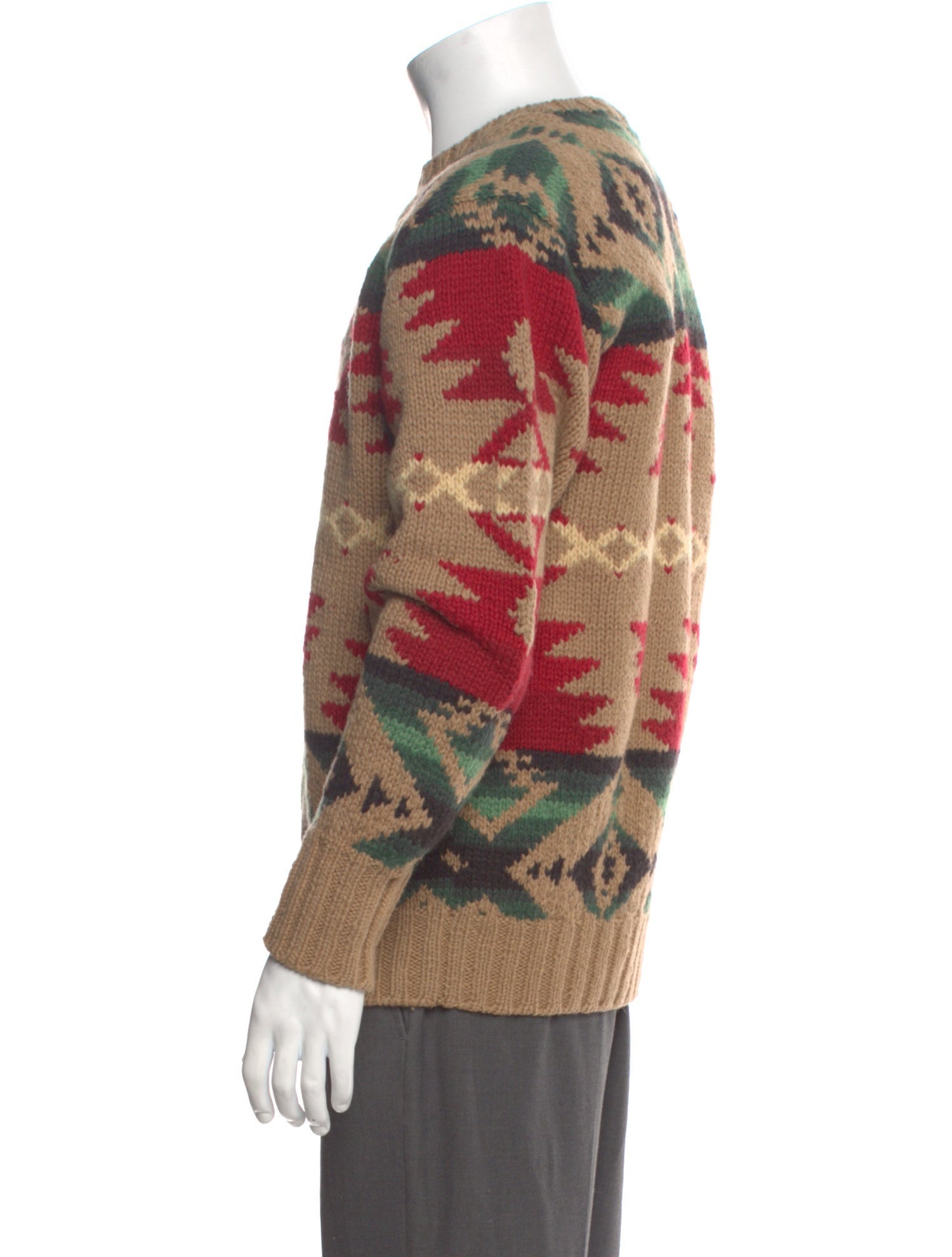 Polo Ralph Lauren Wool Printed Pullover