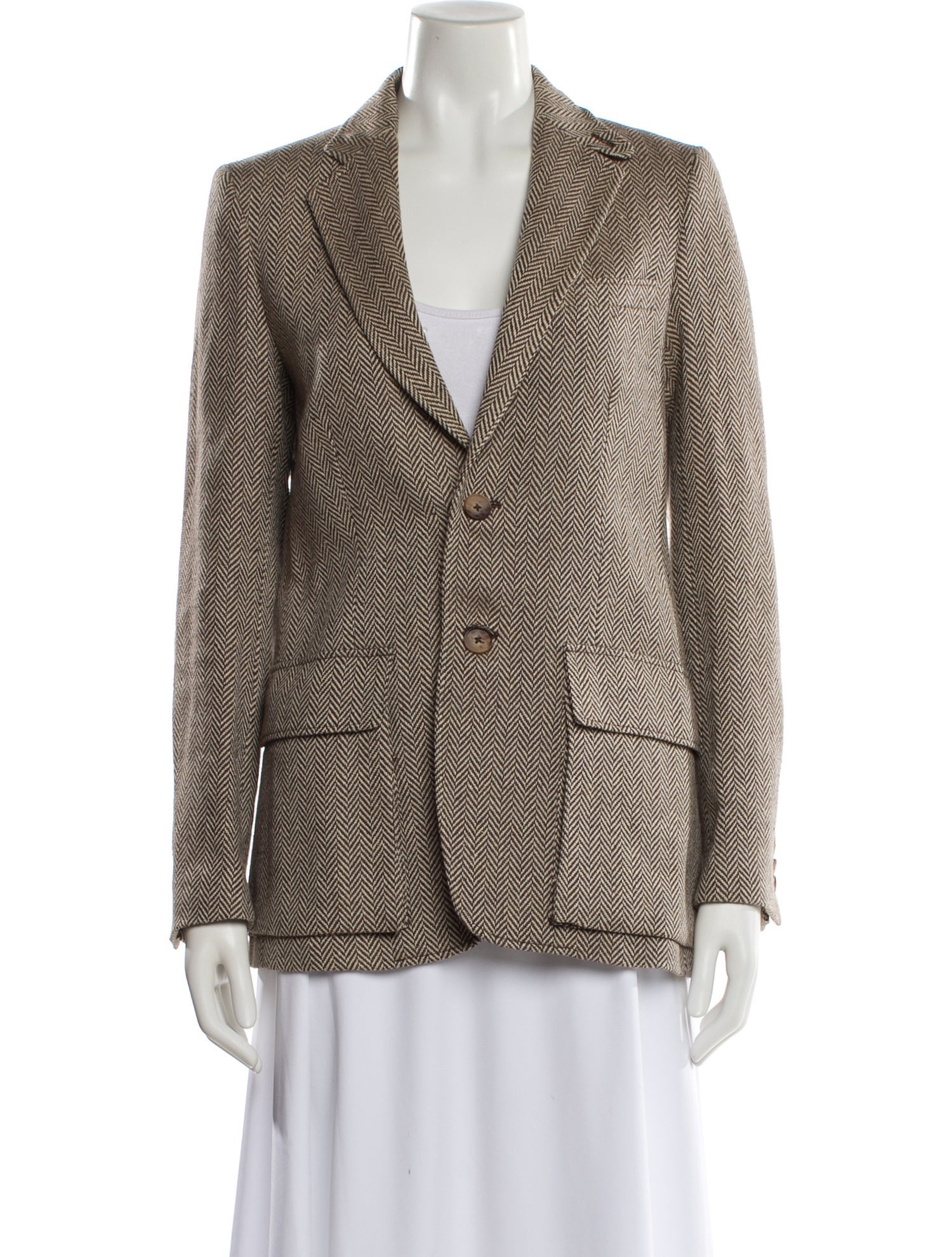 Polo Ralph Lauren Silk Striped Blazer