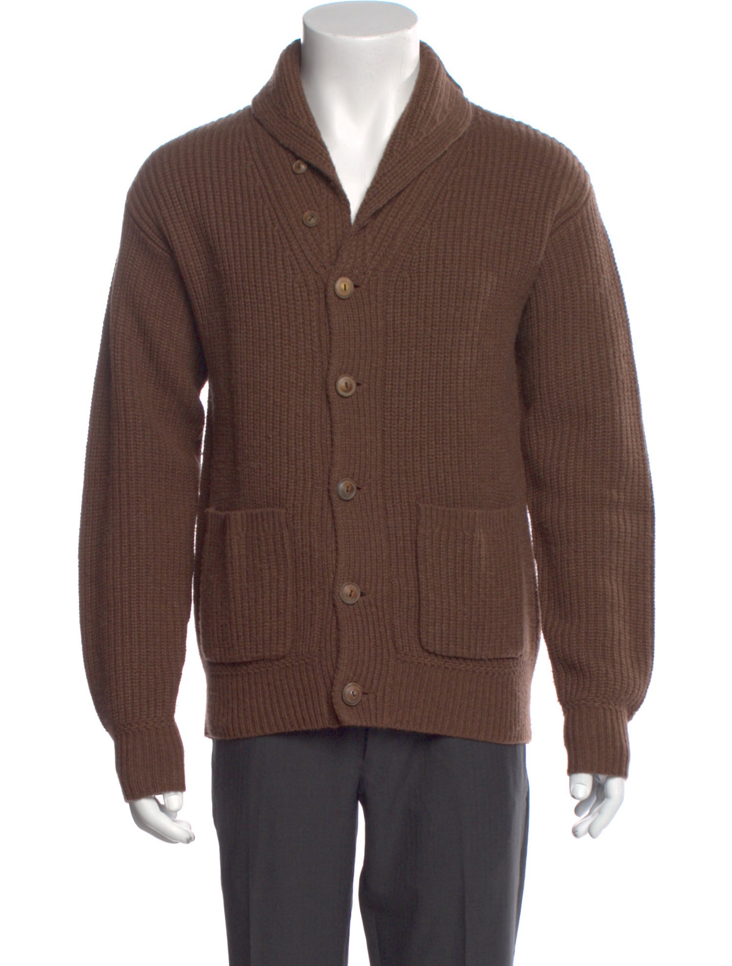 Polo Ralph Lauren Wool Collar Cardigan