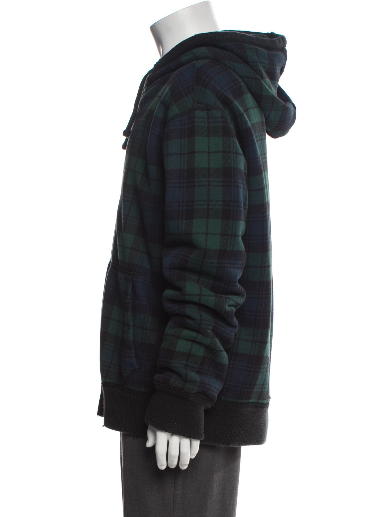 Polo Ralph Lauren Plaid Print Puffer Coat
