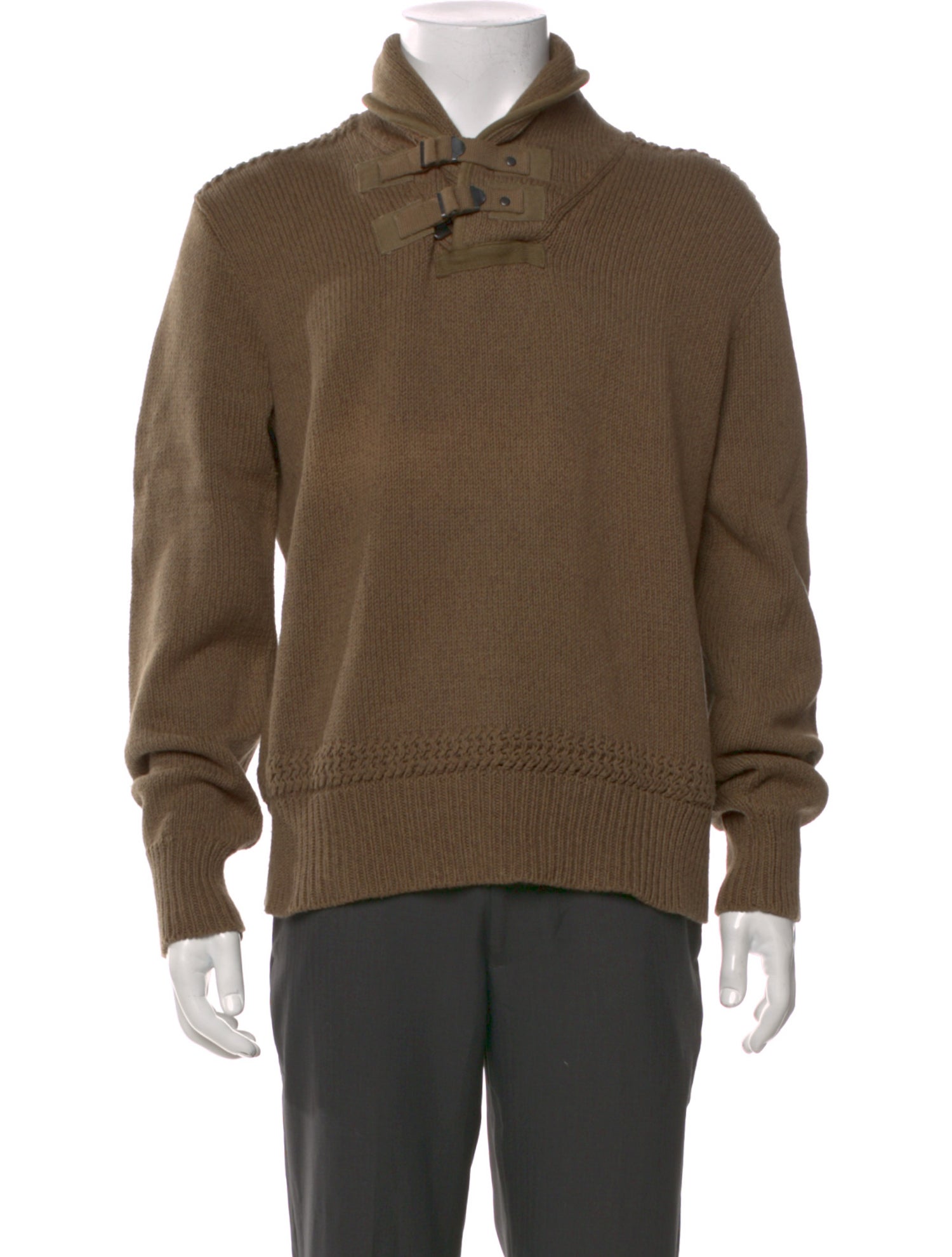 Polo Ralph Lauren Mock Neck Long Sleeve Polo Sweater