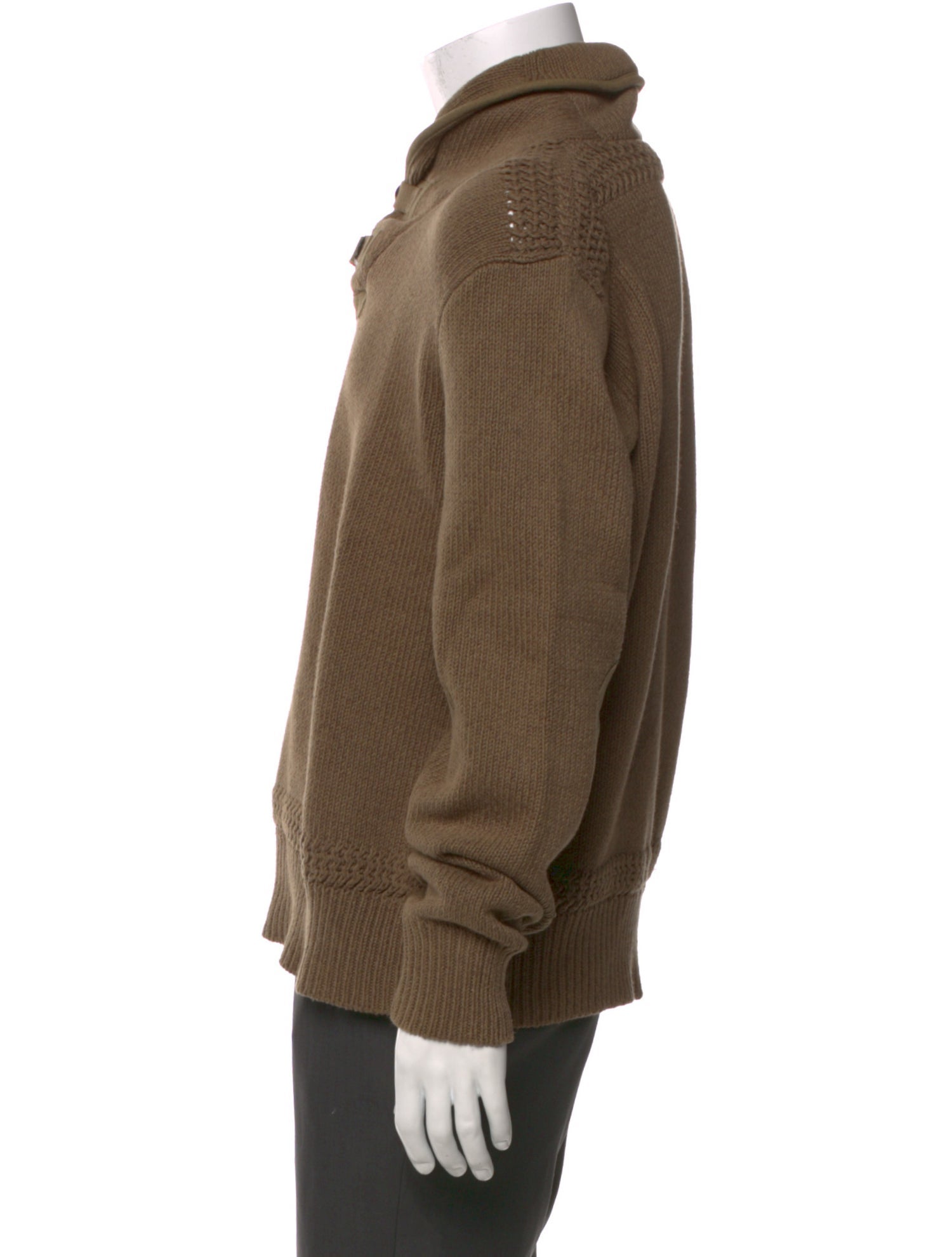 Polo Ralph Lauren Mock Neck Long Sleeve Polo Sweater