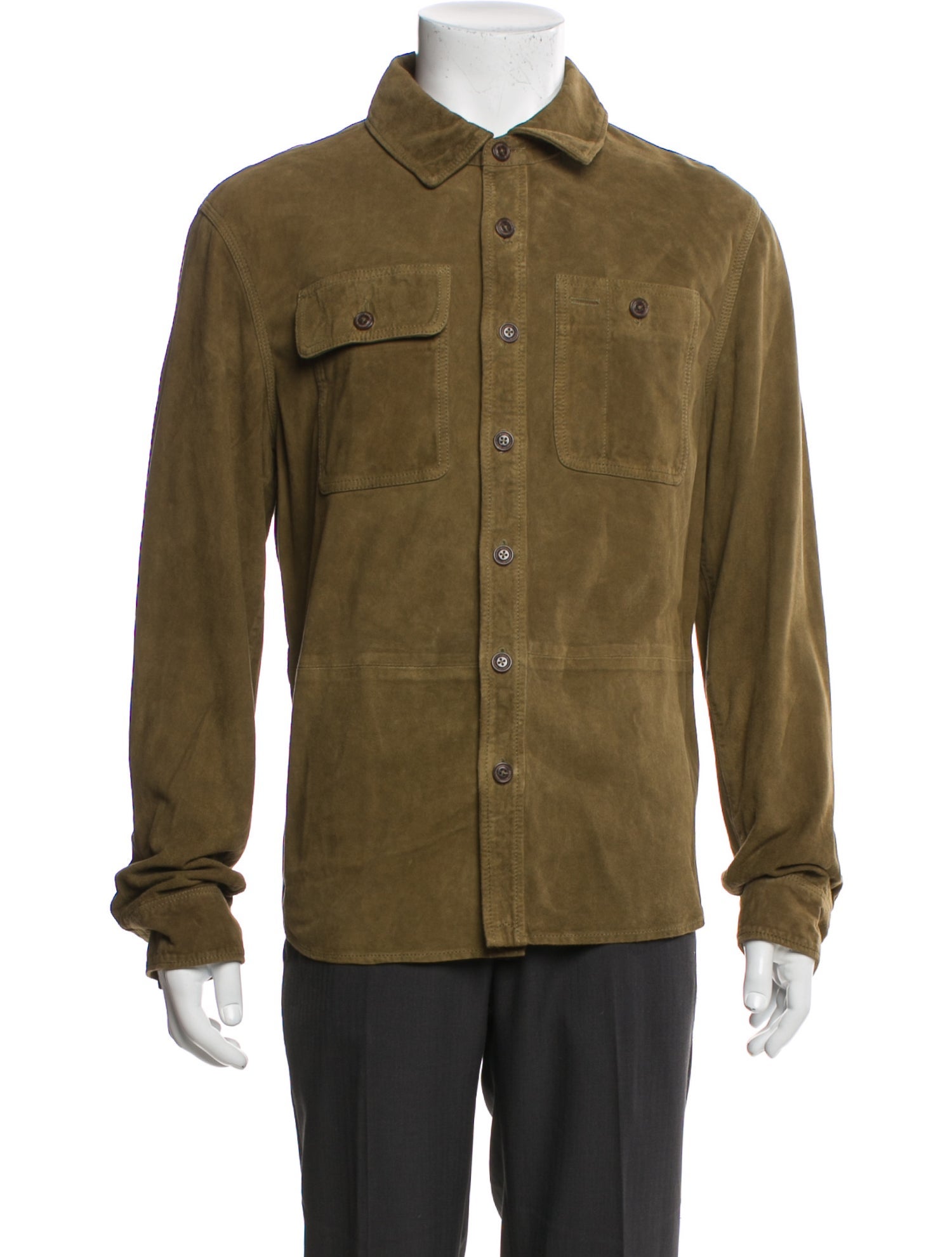 Polo Ralph Lauren Suede Utility Jacket w/ Tags