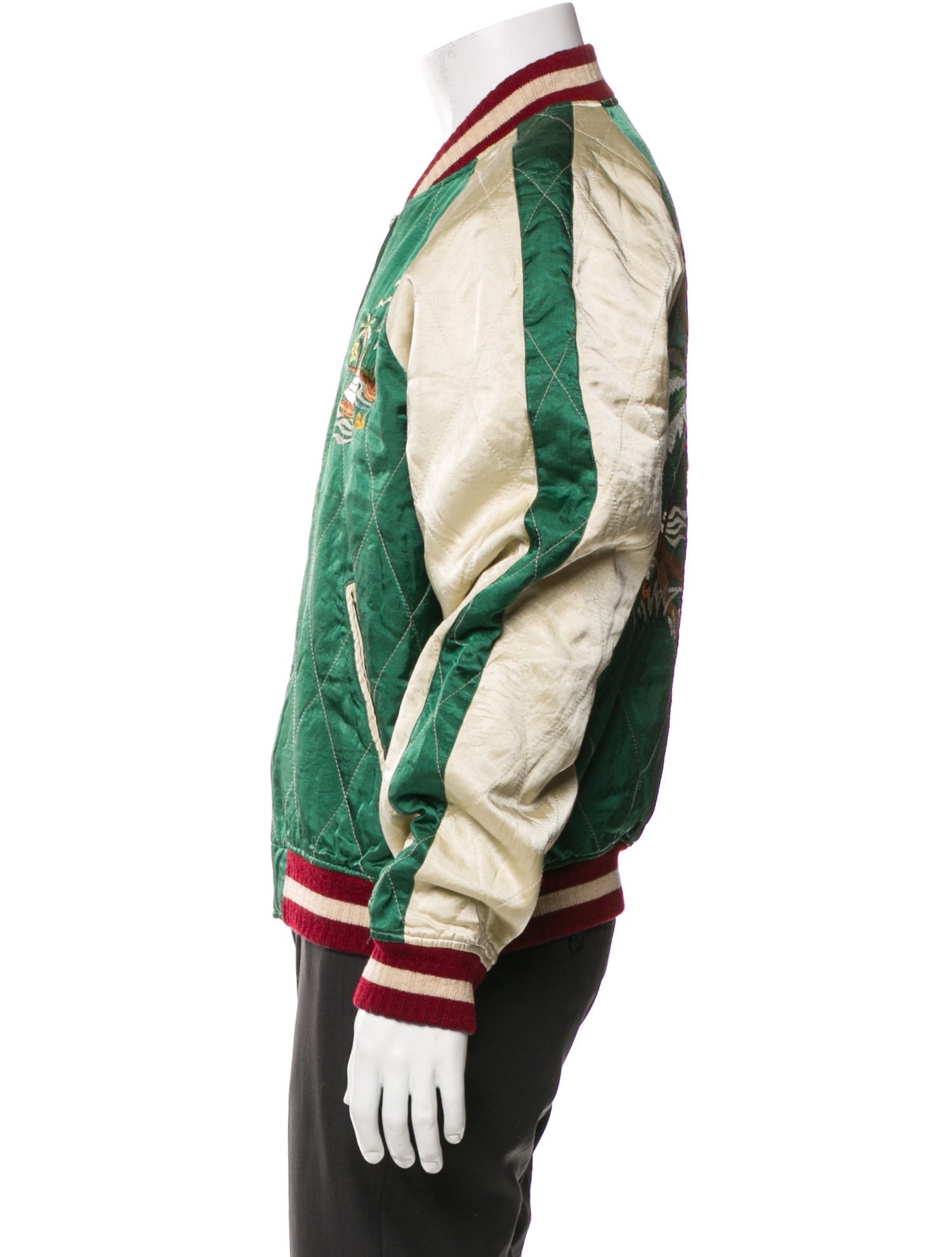 Polo Ralph Lauren Colorblock Pattern Bomber Jacket w/ Tags