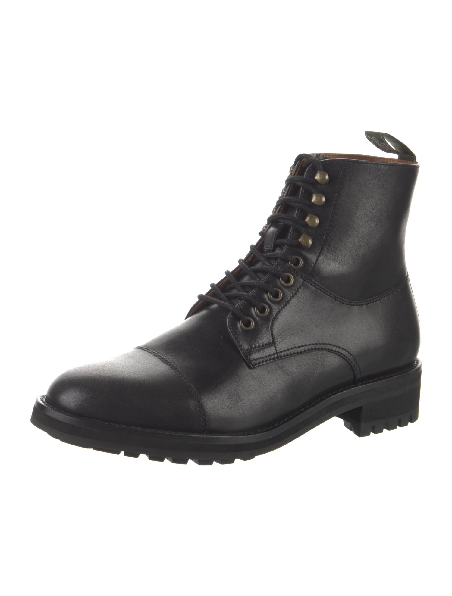 Polo Ralph Lauren Leather Combat Boots