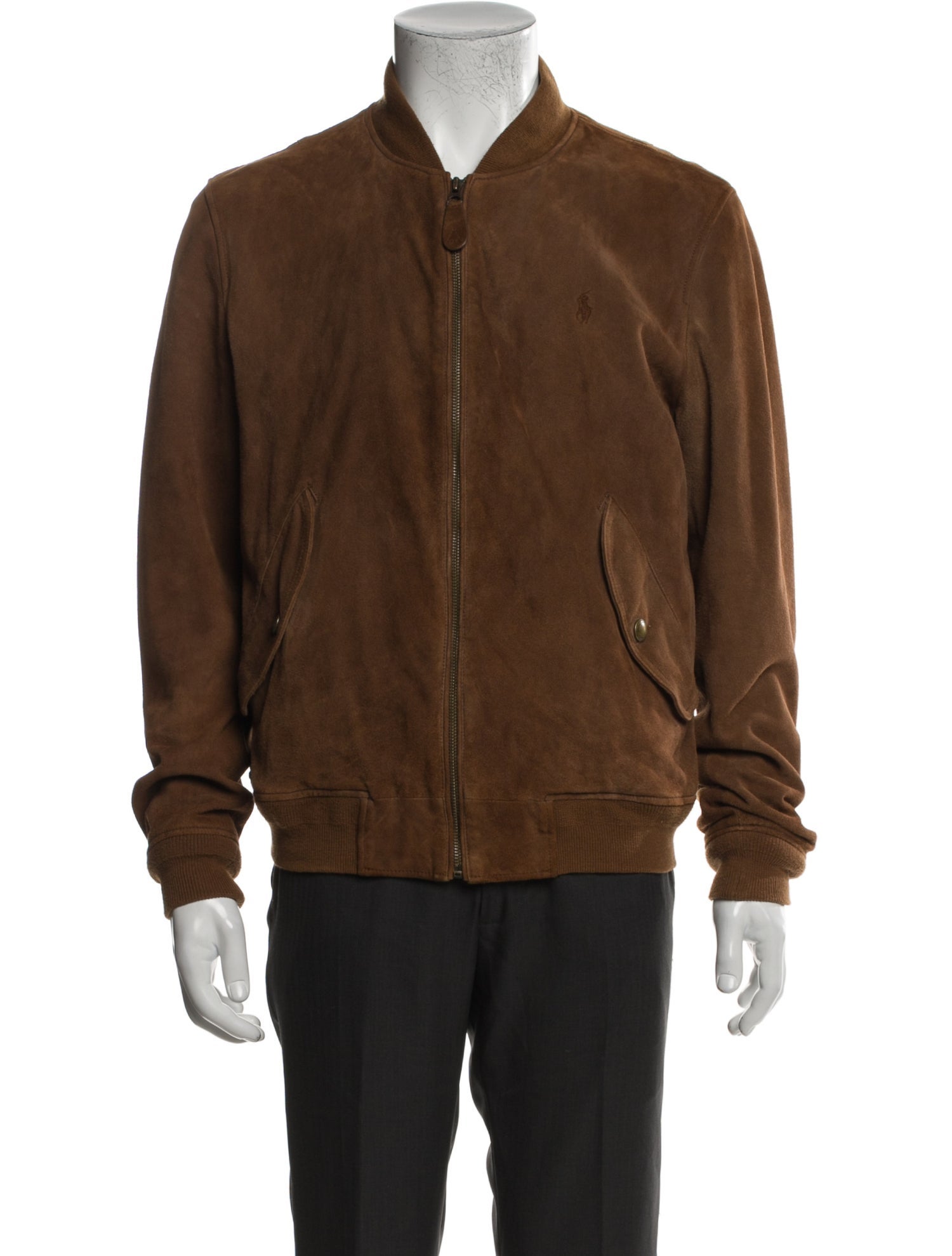 Polo Ralph Lauren Suede Bomber Jacket