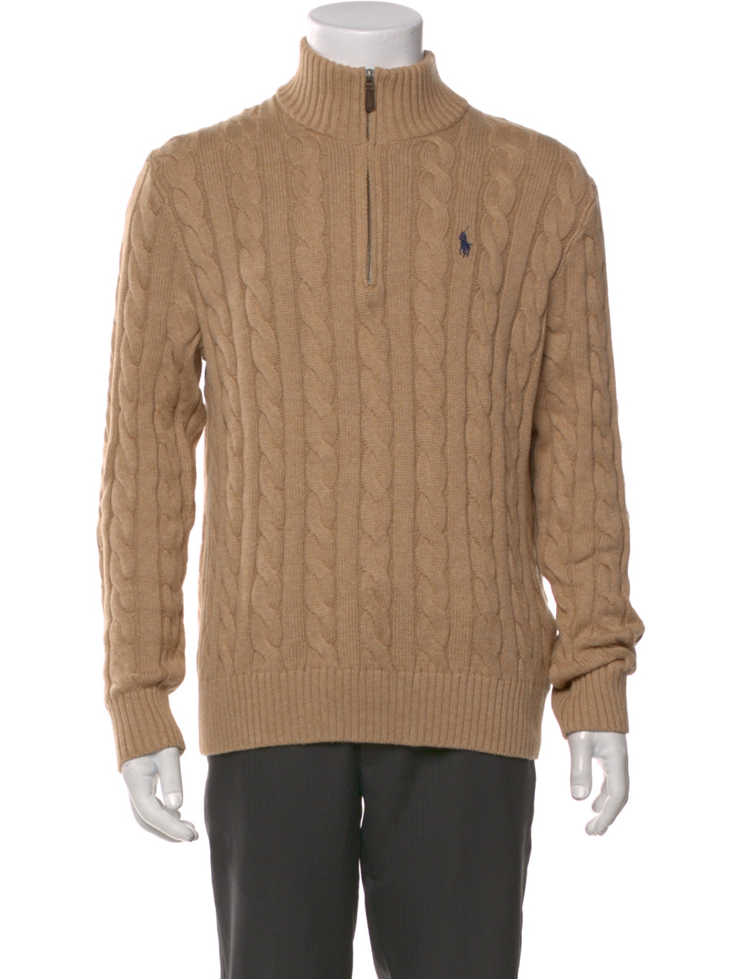 Polo Ralph Lauren Mock Neck Long Sleeve Pullover