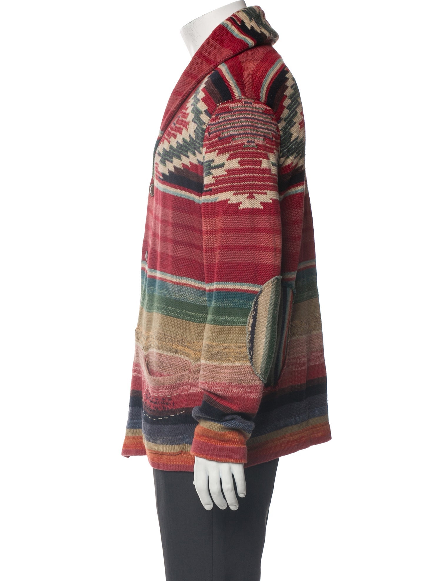 Polo Ralph Lauren Striped V-Neck Cardigan