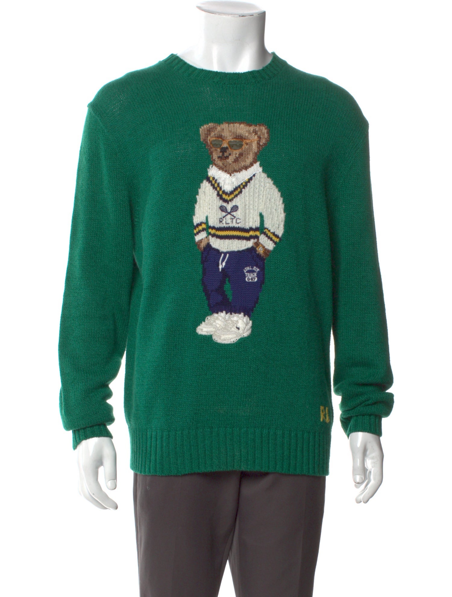 Polo Ralph Lauren Graphic Print Crew Neck Pullover