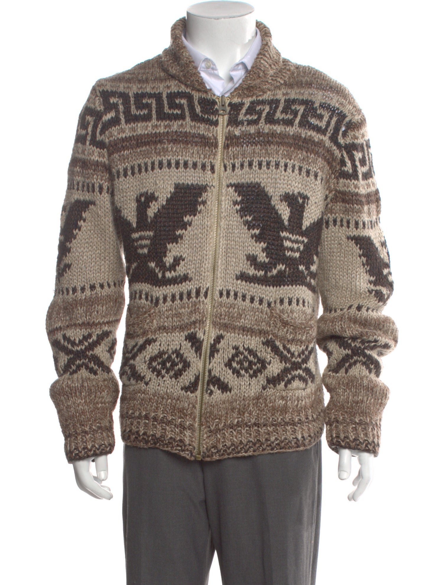 Polo Ralph Lauren Linen Printed Cardigan