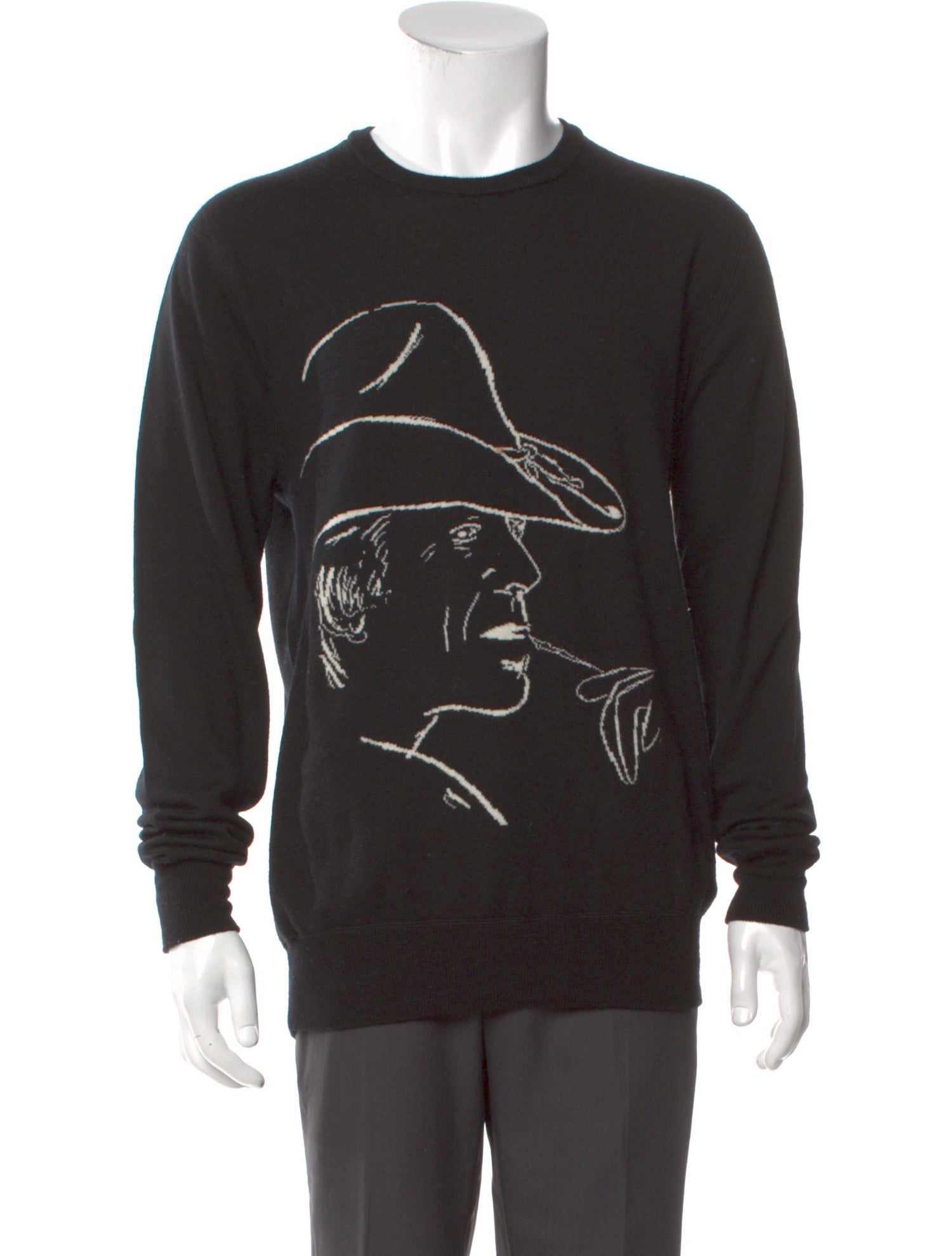 Polo Ralph Lauren Merino Wool Graphic Print Pullover