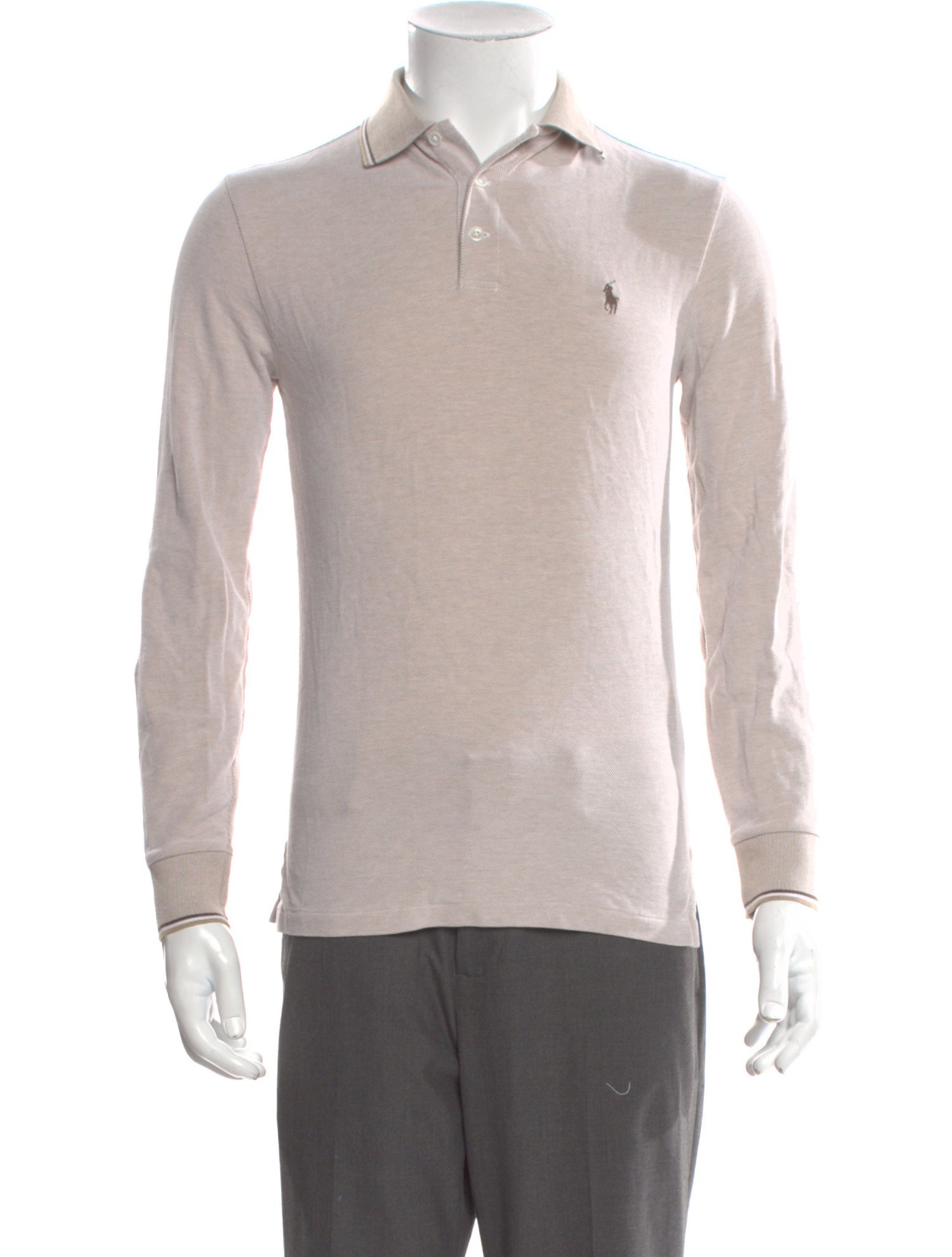 Polo Ralph Lauren Mock Neck Long Sleeve Polo Sweater