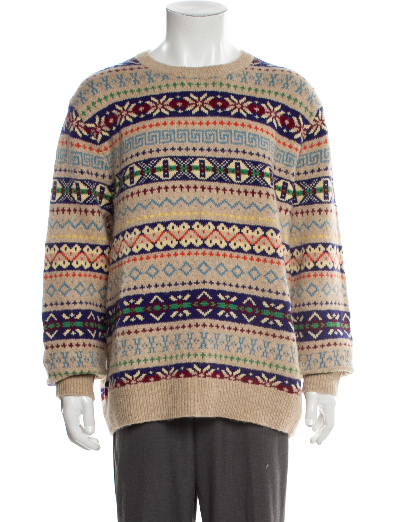 Polo Ralph Lauren Wool Patterned Pullover