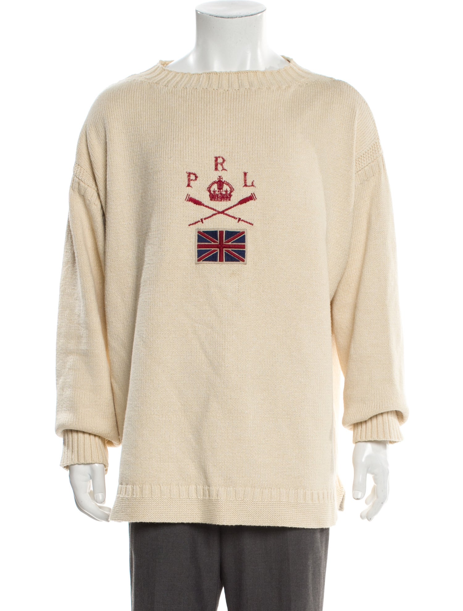 Polo Ralph Lauren Graphic Print Crew Neck Pullover