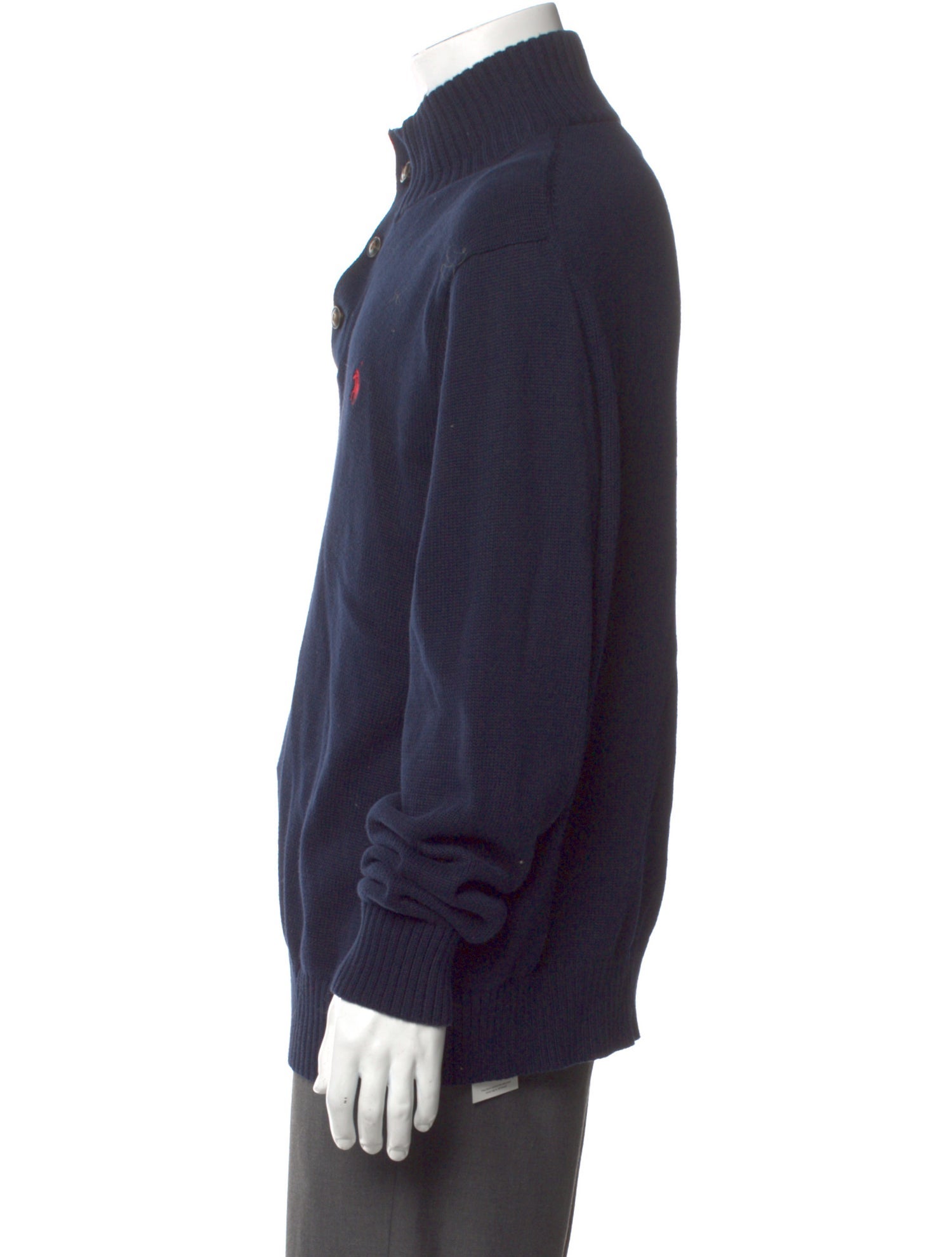 Polo Ralph Lauren Mock Neck Long Sleeve Polo Sweater