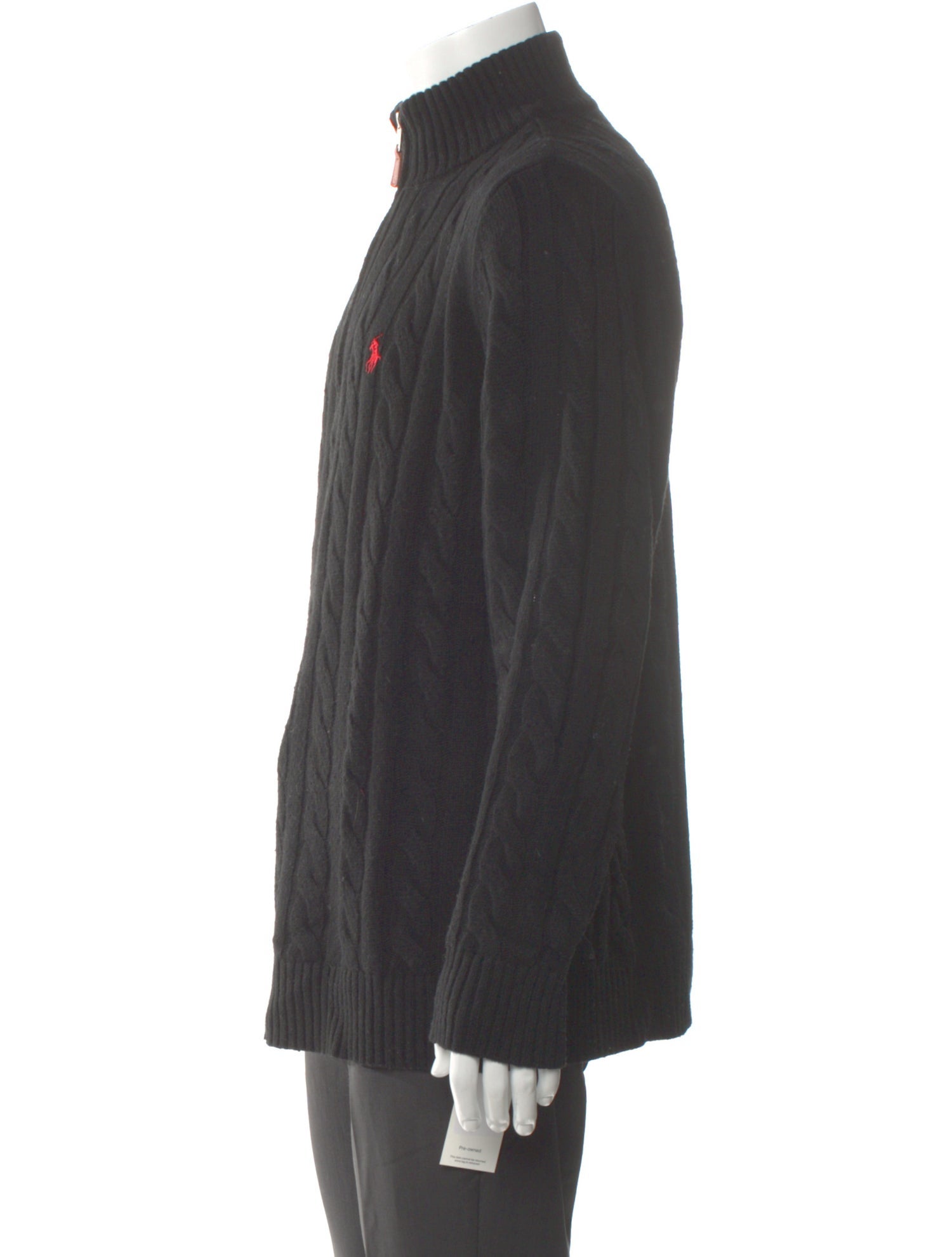 Polo Ralph Lauren Mock Neck Long Sleeve Polo Sweater