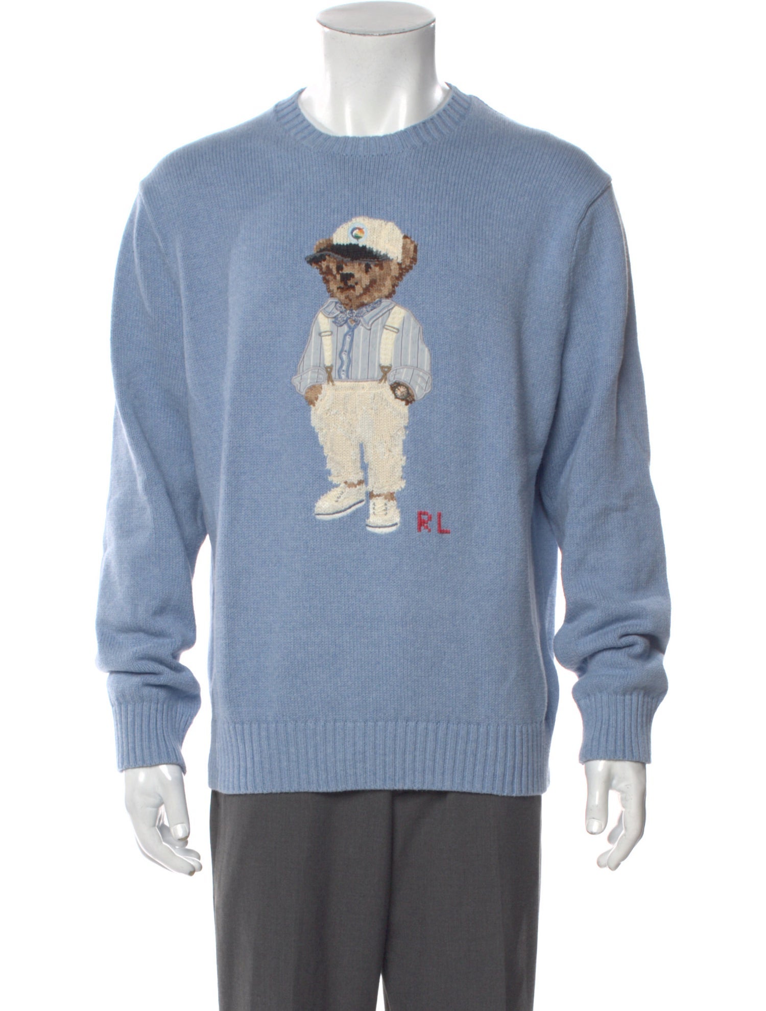 Polo Ralph Lauren Graphic Print Crew Neck Pullover