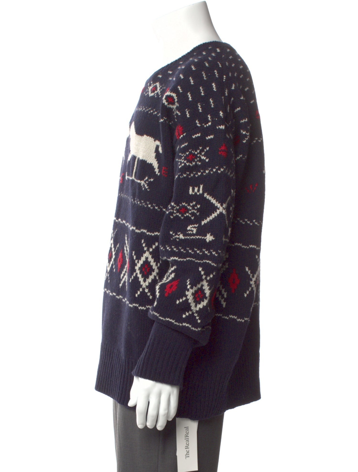 Polo Ralph Lauren Wool Printed Pullover